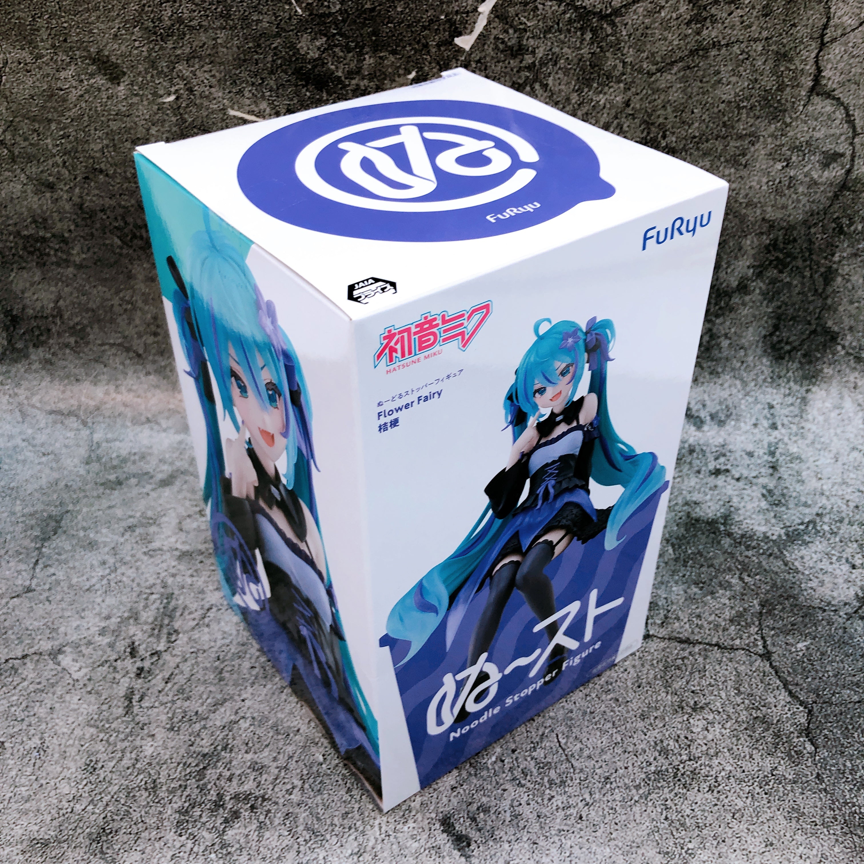 Hatsune Miku Bellflower Noodle Stopper Figure Flower Fairy FuRyu Japan AUTHENTIC