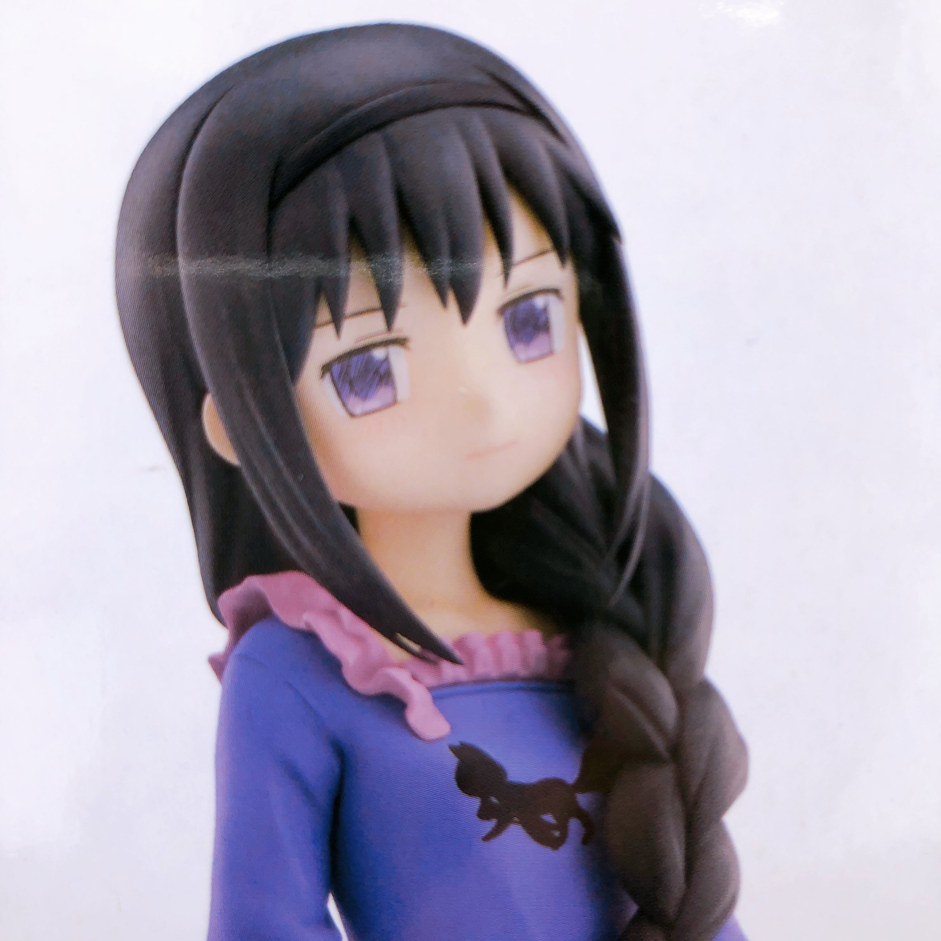 Puella Magi Madoka Magica Homura Akemi Noodle Stopper Figure FuRyu Japan Sealed