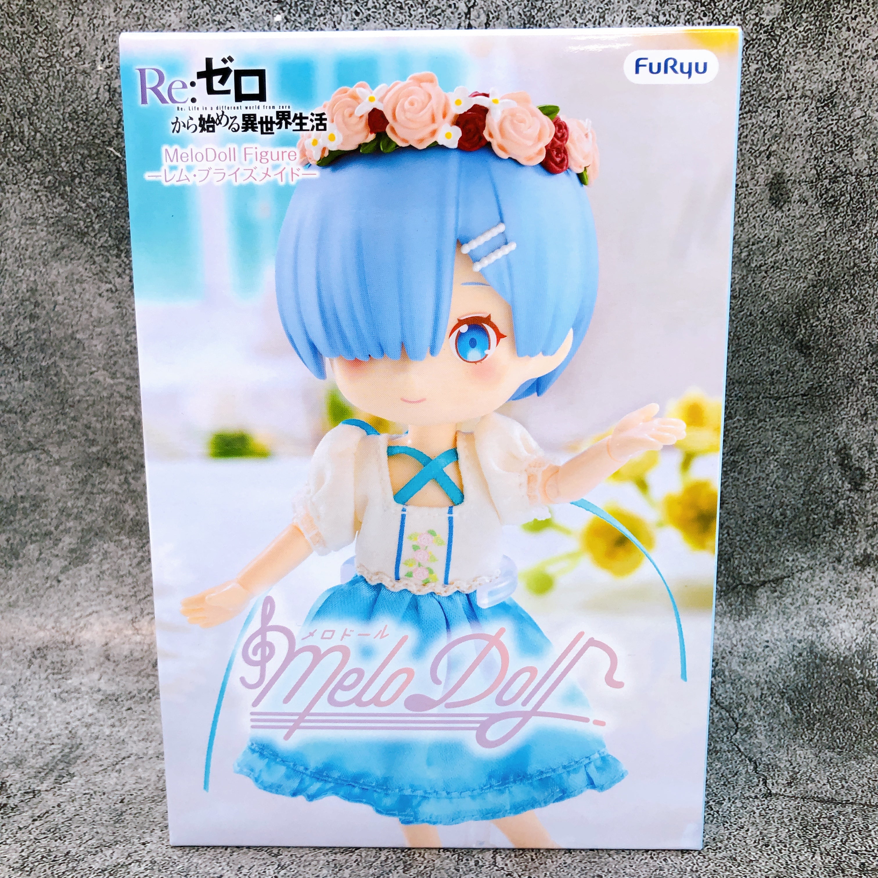 Re:Zero Rem Bridesmaid MeloDoll Figure FuRyu Japan AUTHENTIC FASTSHIP Sealed