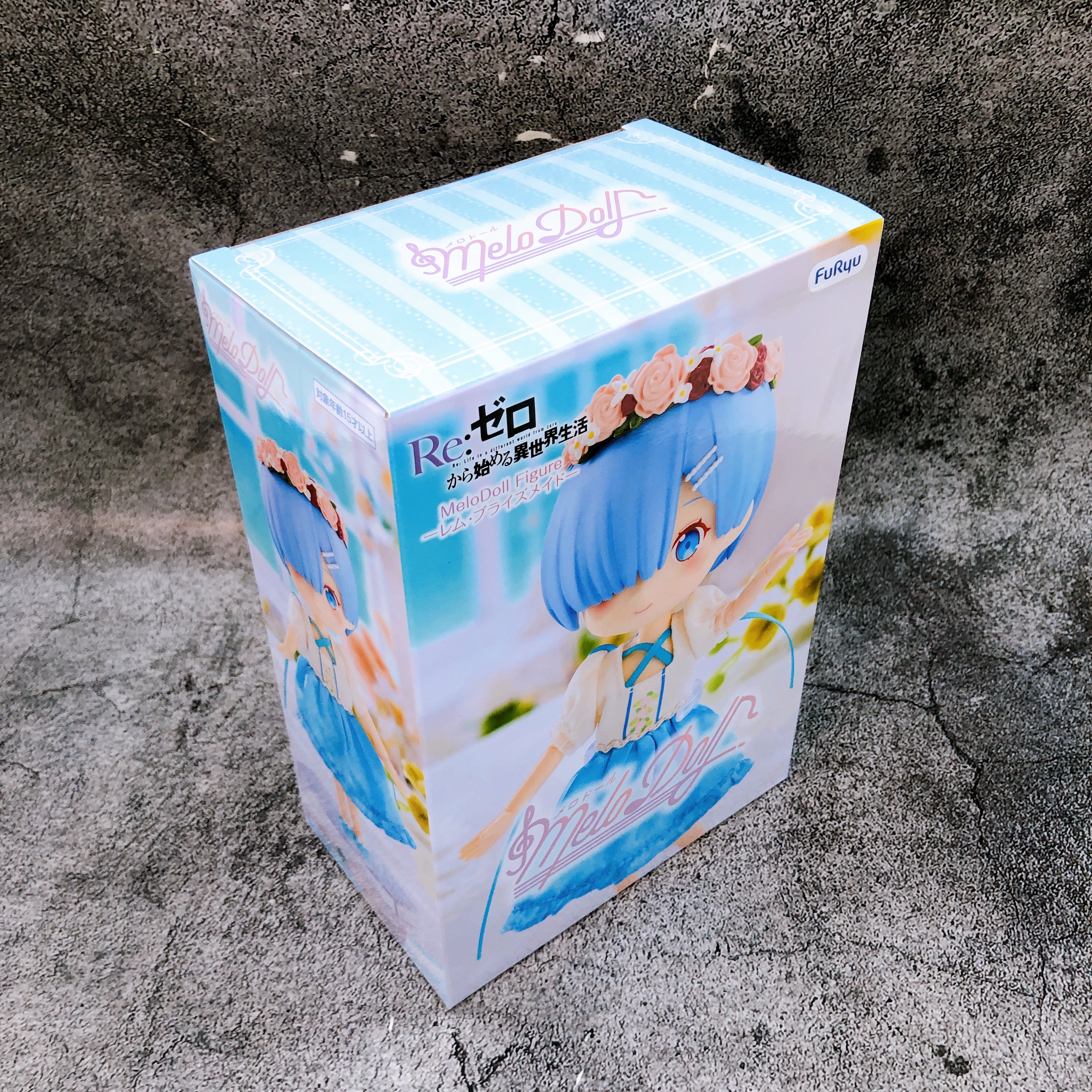 Re:Zero Rem Bridesmaid MeloDoll Figure FuRyu Japan AUTHENTIC FASTSHIP Sealed