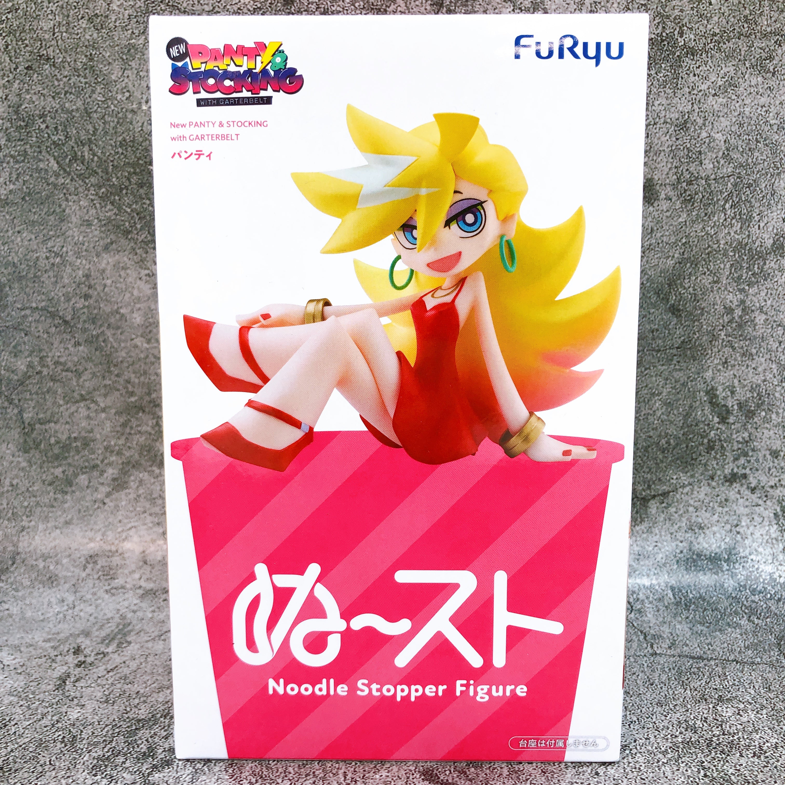 New PANTY＆STOCKING with GARTERBELT Panty Noodle Stopper Figure FuRyu Japan