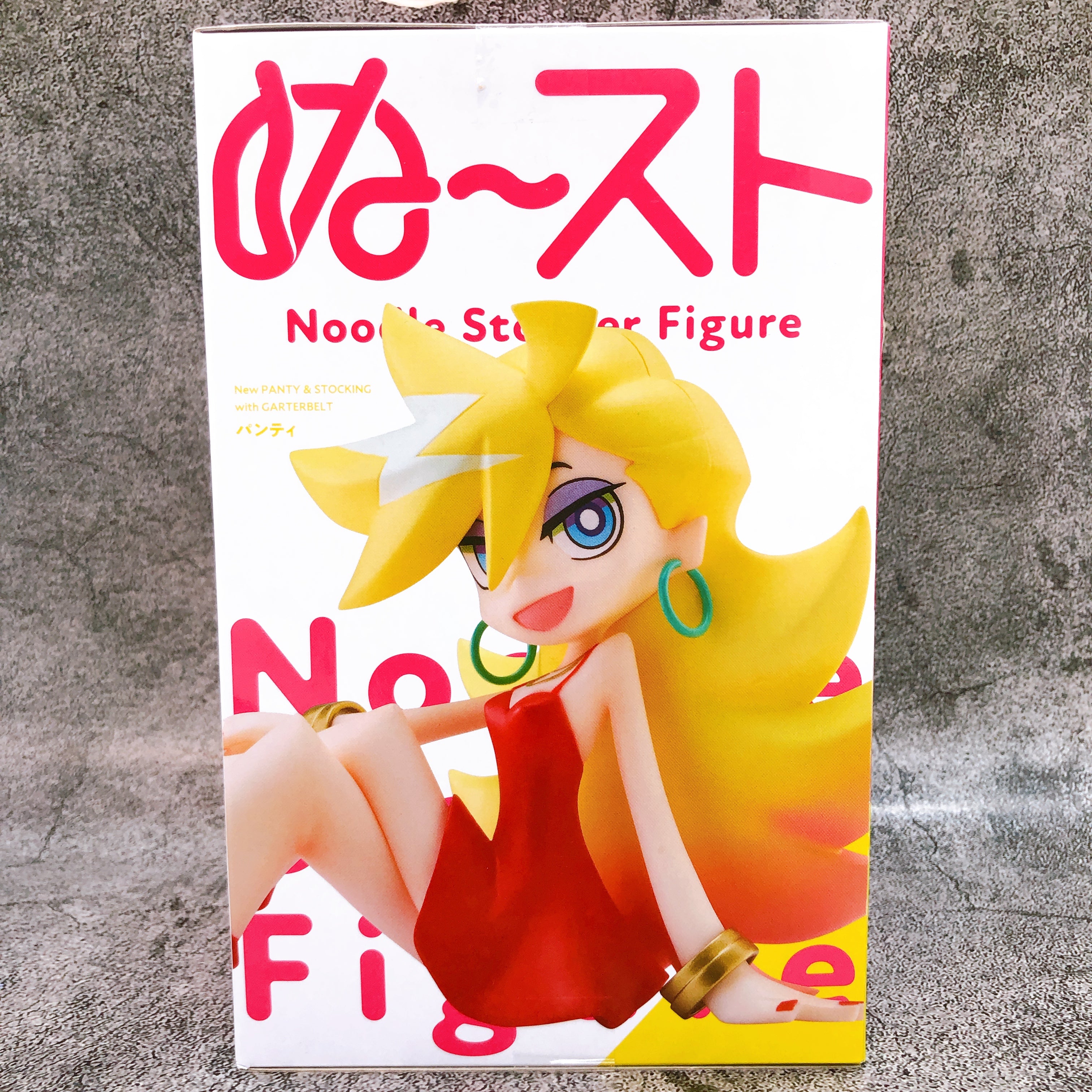New PANTY＆STOCKING with GARTERBELT Panty Noodle Stopper Figure FuRyu Japan