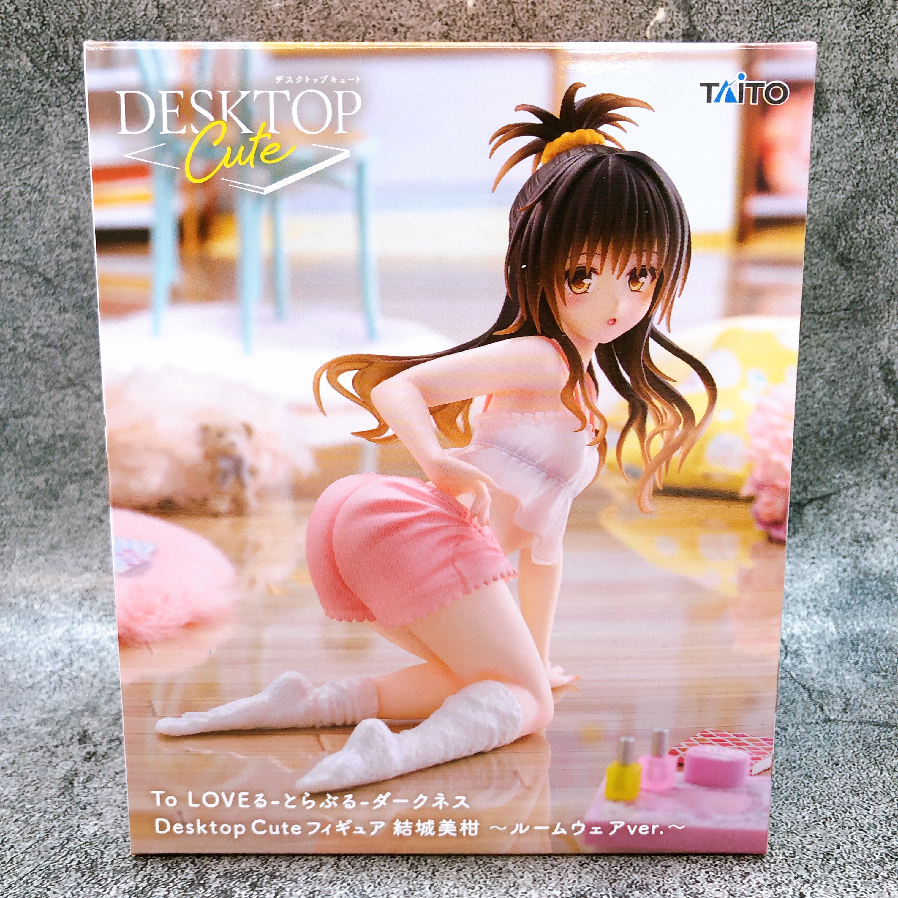To Love Ru Darkness Mikan Yuuki Roomwear Ver. Desktop Cute Figure Taito Japan