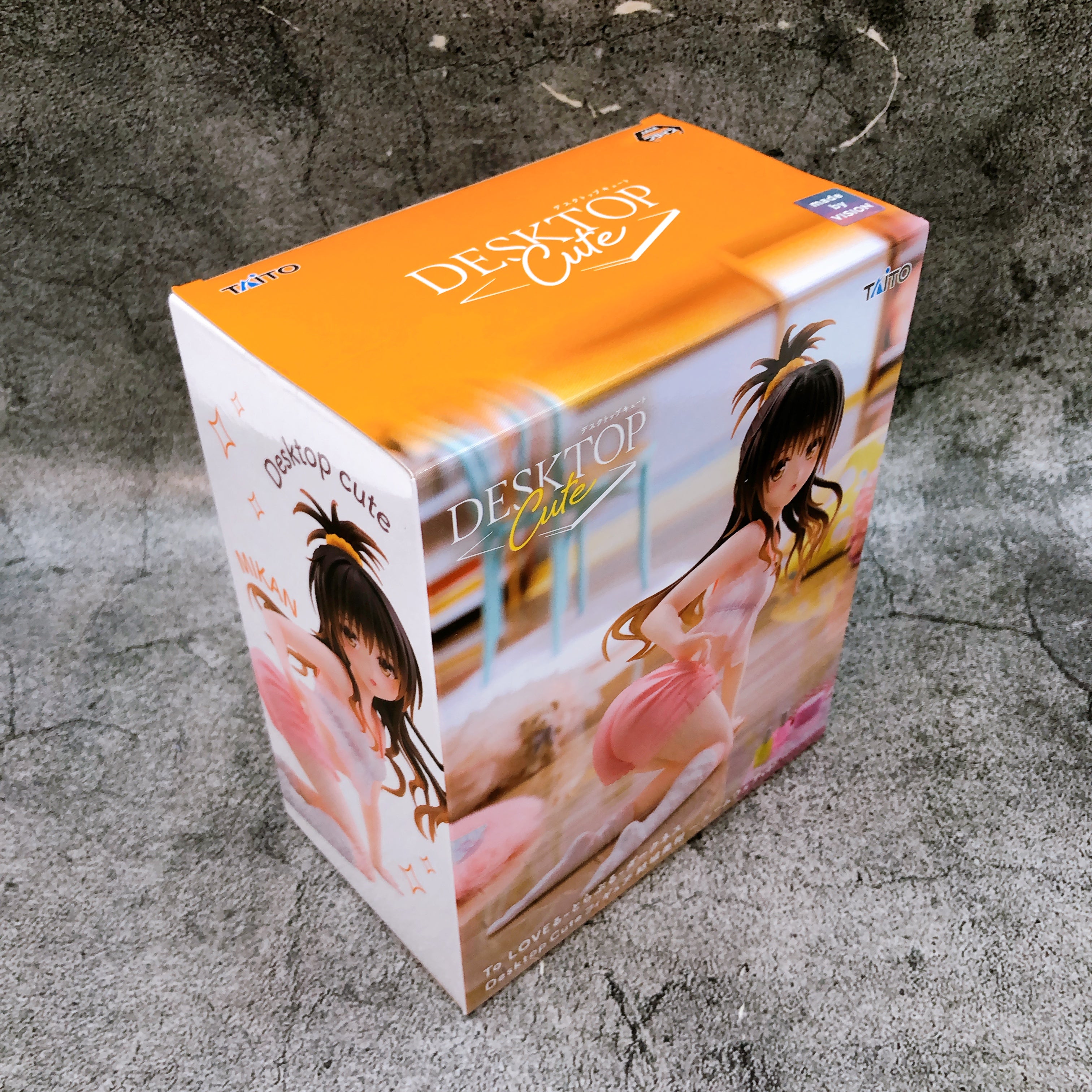 To Love Ru Darkness Mikan Yuuki Roomwear Ver. Desktop Cute Figure Taito Japan