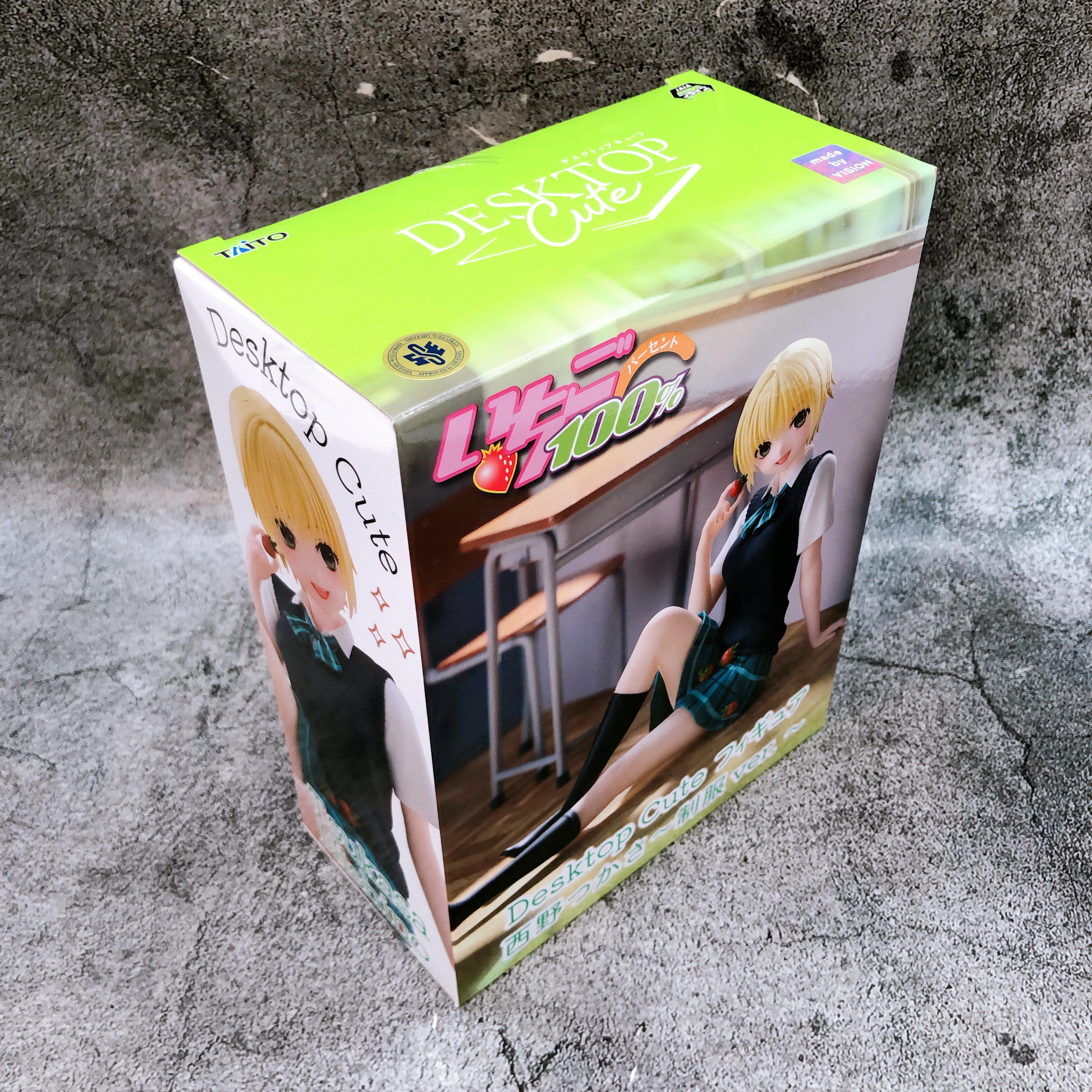 Strawberry 100% Tsukasa Nishino Uniform Ver. Desktop Cute Figure Taito Japan