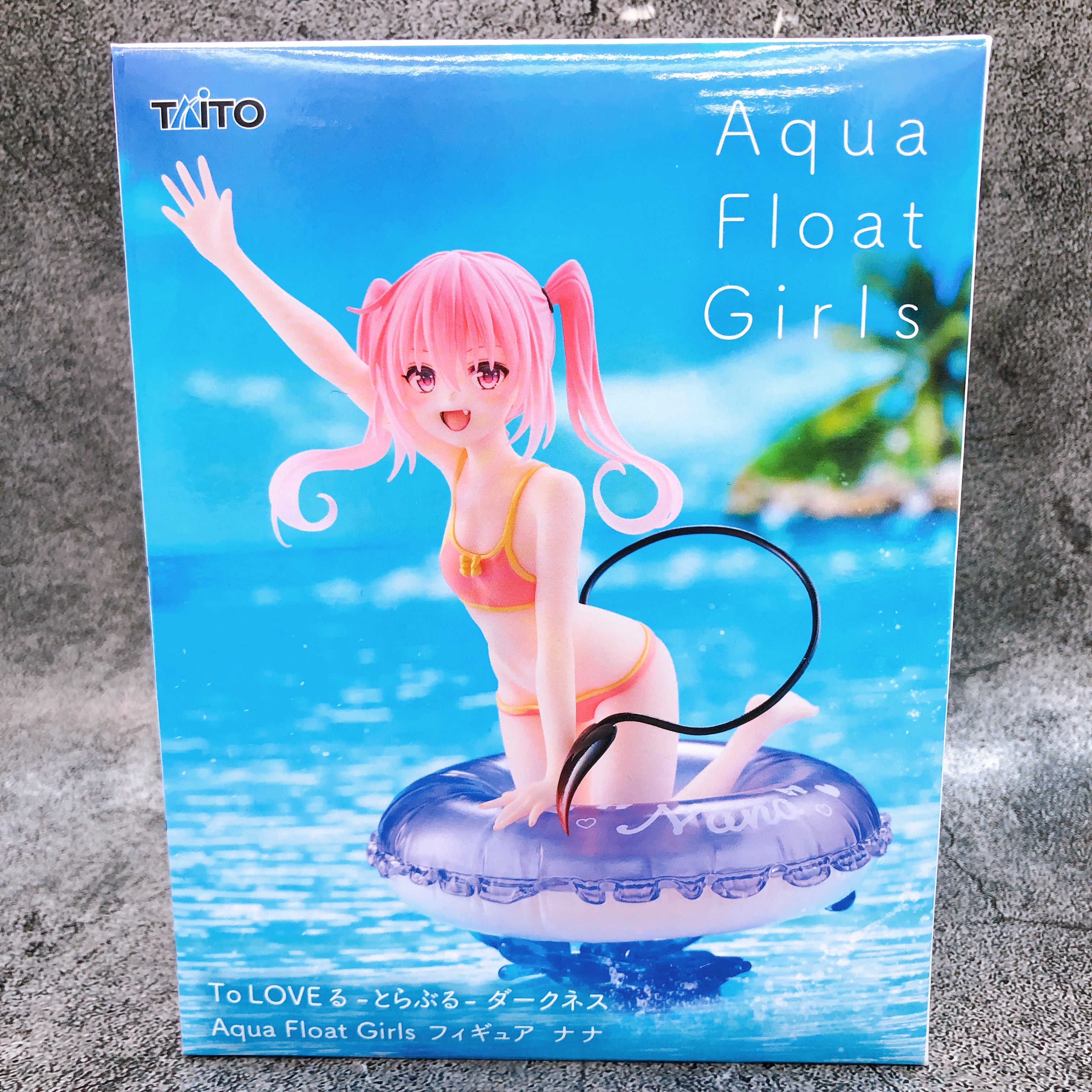 To Love Ru Darkness Nana Aqua Float Girls Figure Taito Japan AUTHENTIC FASTSHIP
