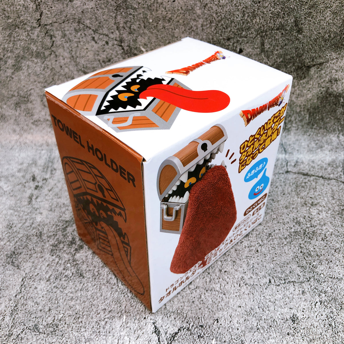 Dragon Quest AM Cannibox Towel Holder Figure Taito Japan AUTHENTIC FASTSHIP 15+