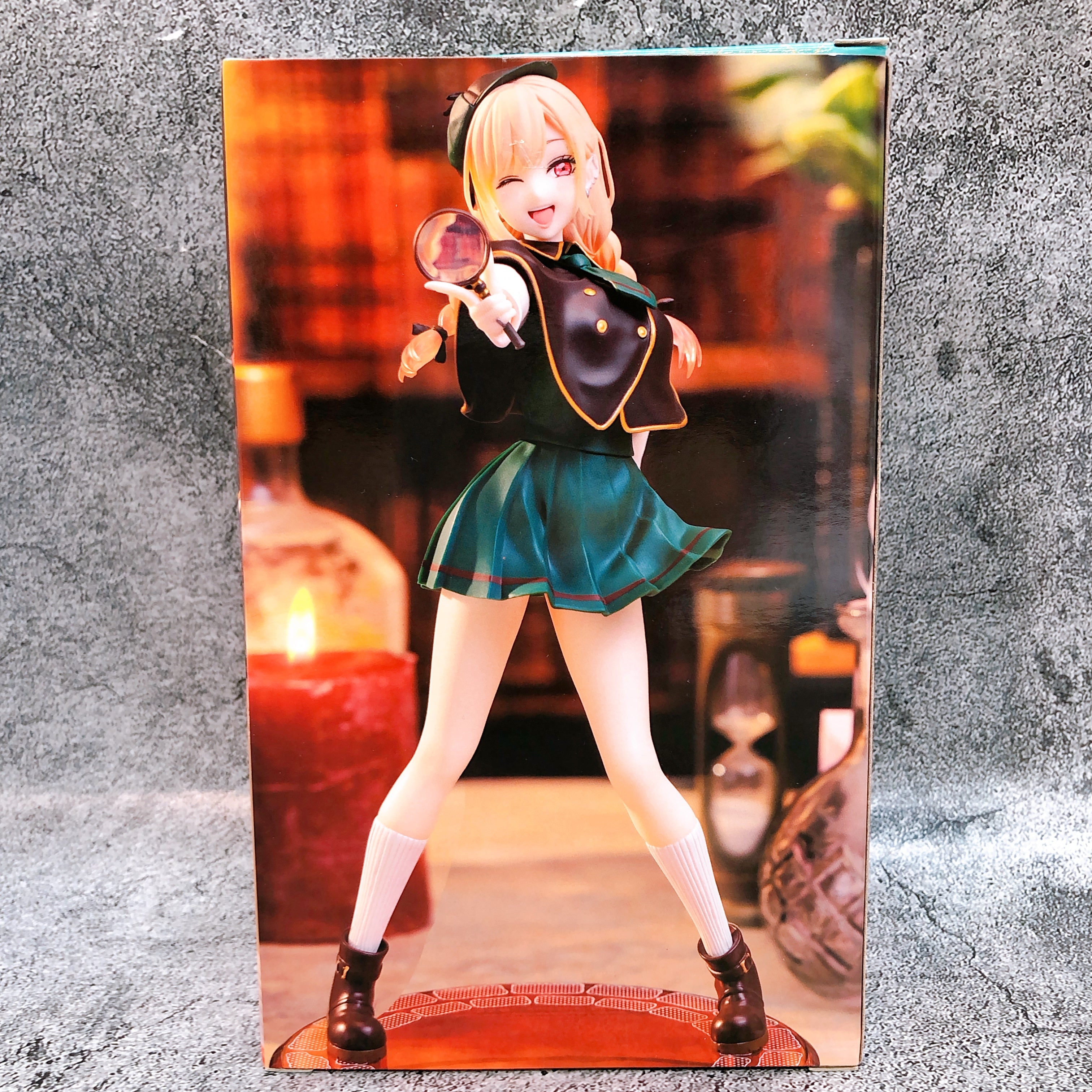 My Dress-Up Darling Marin Kitagawa Detective Ver. Green Vivit Figure AUTHENTIC