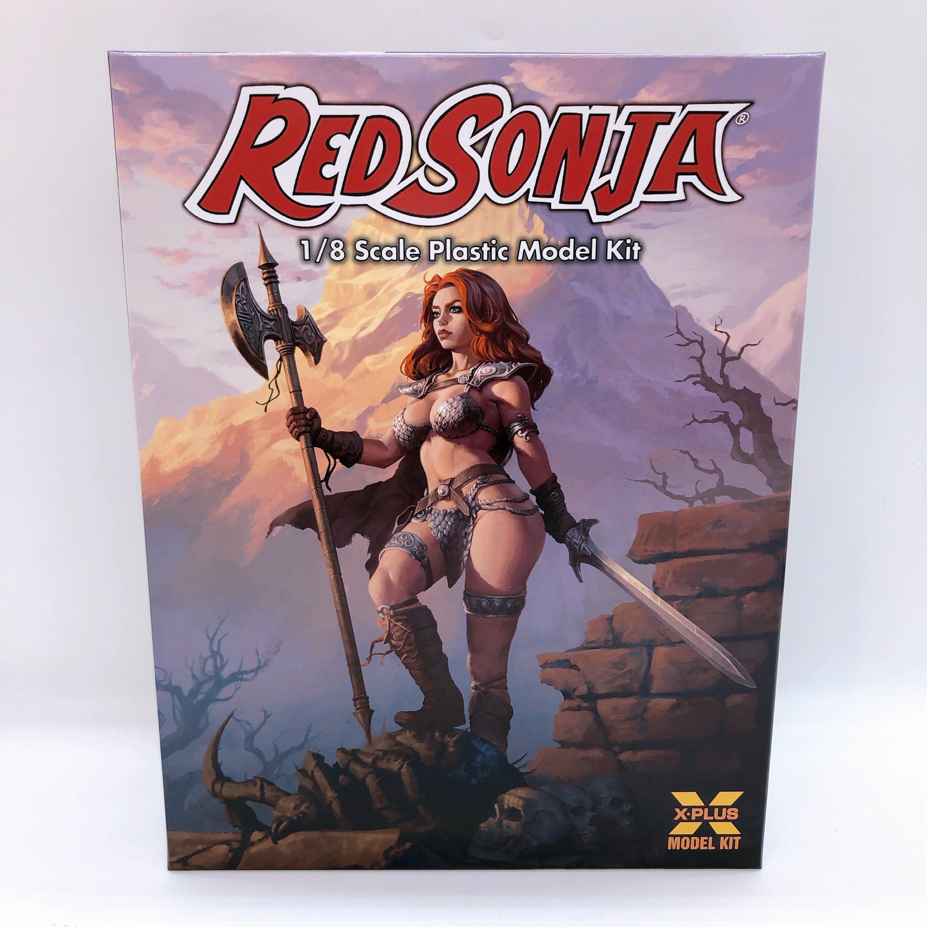 X-Plus Red Snoja 1/8 Scale Plastic Unpainted Model Kit 15+ from Japan FASTSHIP