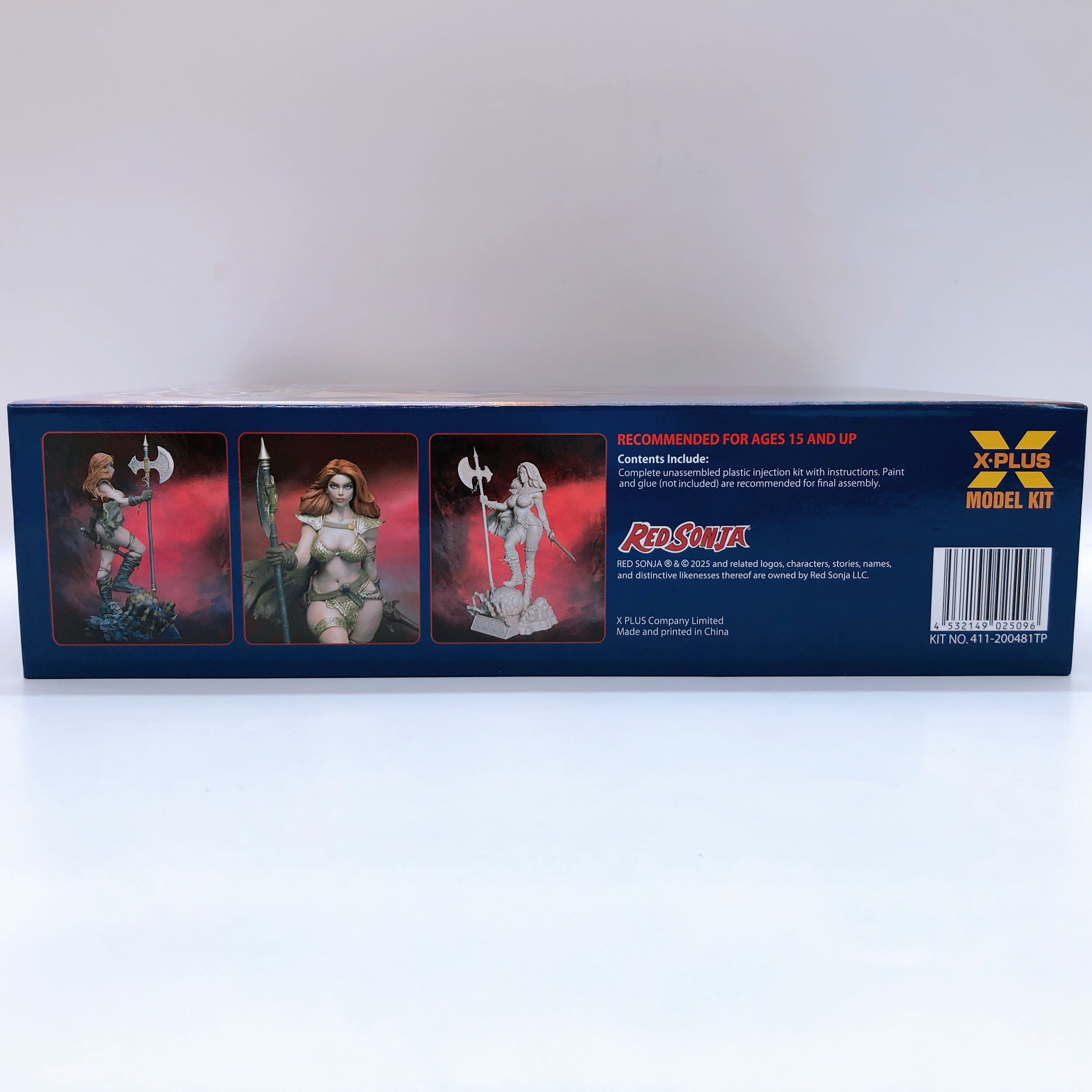 X-Plus Red Snoja 1/8 Scale Plastic Unpainted Model Kit 15+ from Japan FASTSHIP