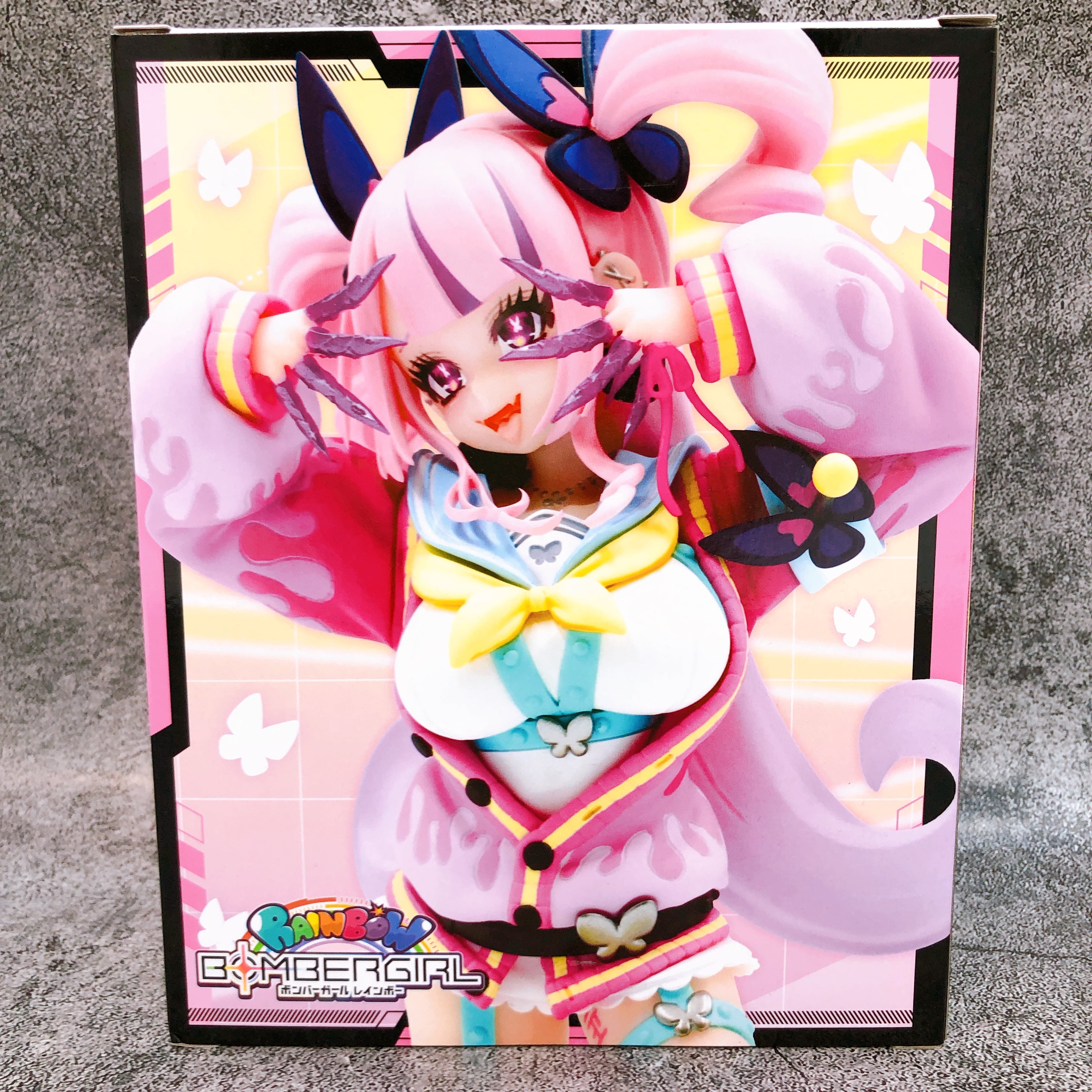 Bomber Girl Chiamo Rainbow Figure Collection Konami Japan AUTHENTIC FASTSHIP