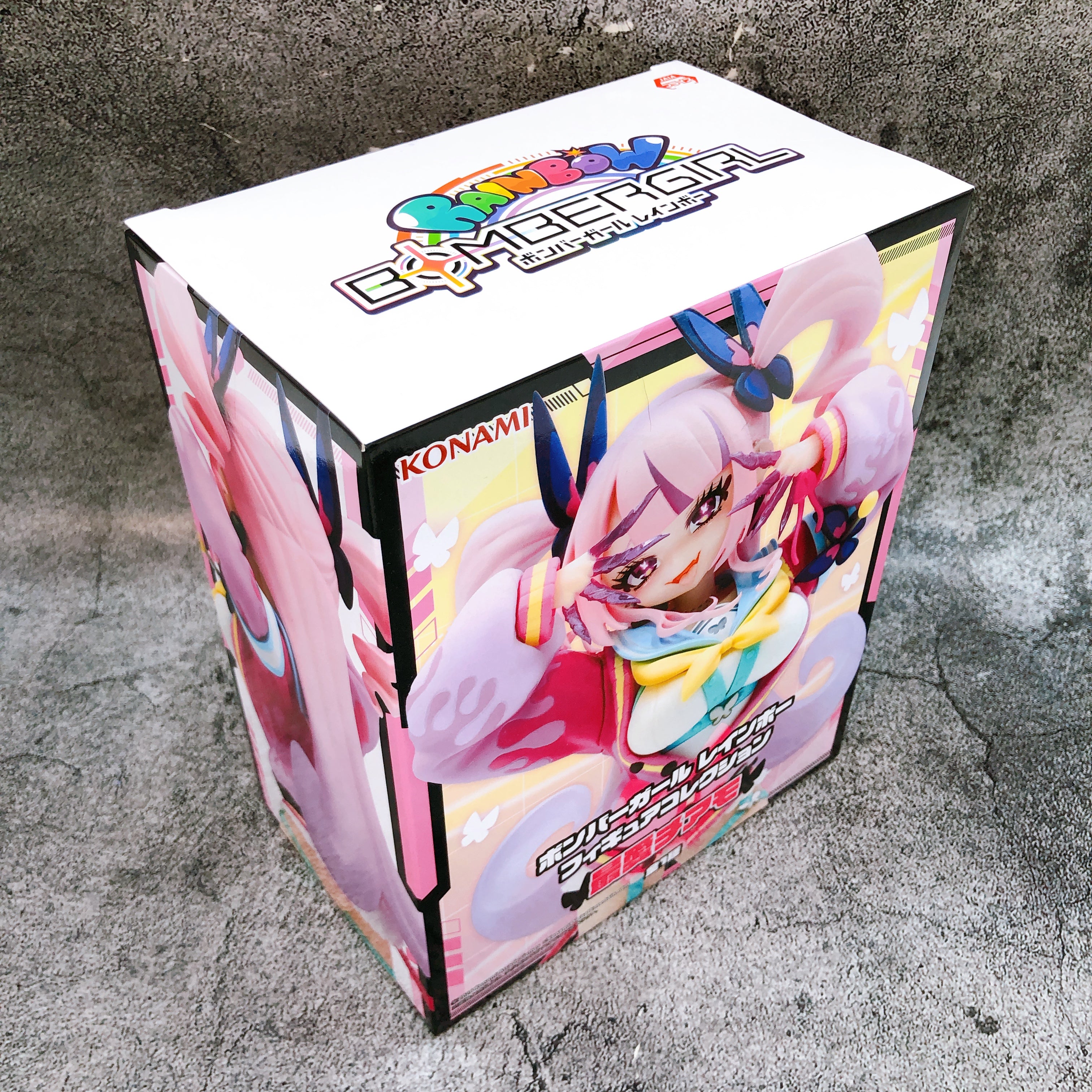 Bomber Girl Chiamo Rainbow Figure Collection Konami Japan AUTHENTIC FASTSHIP