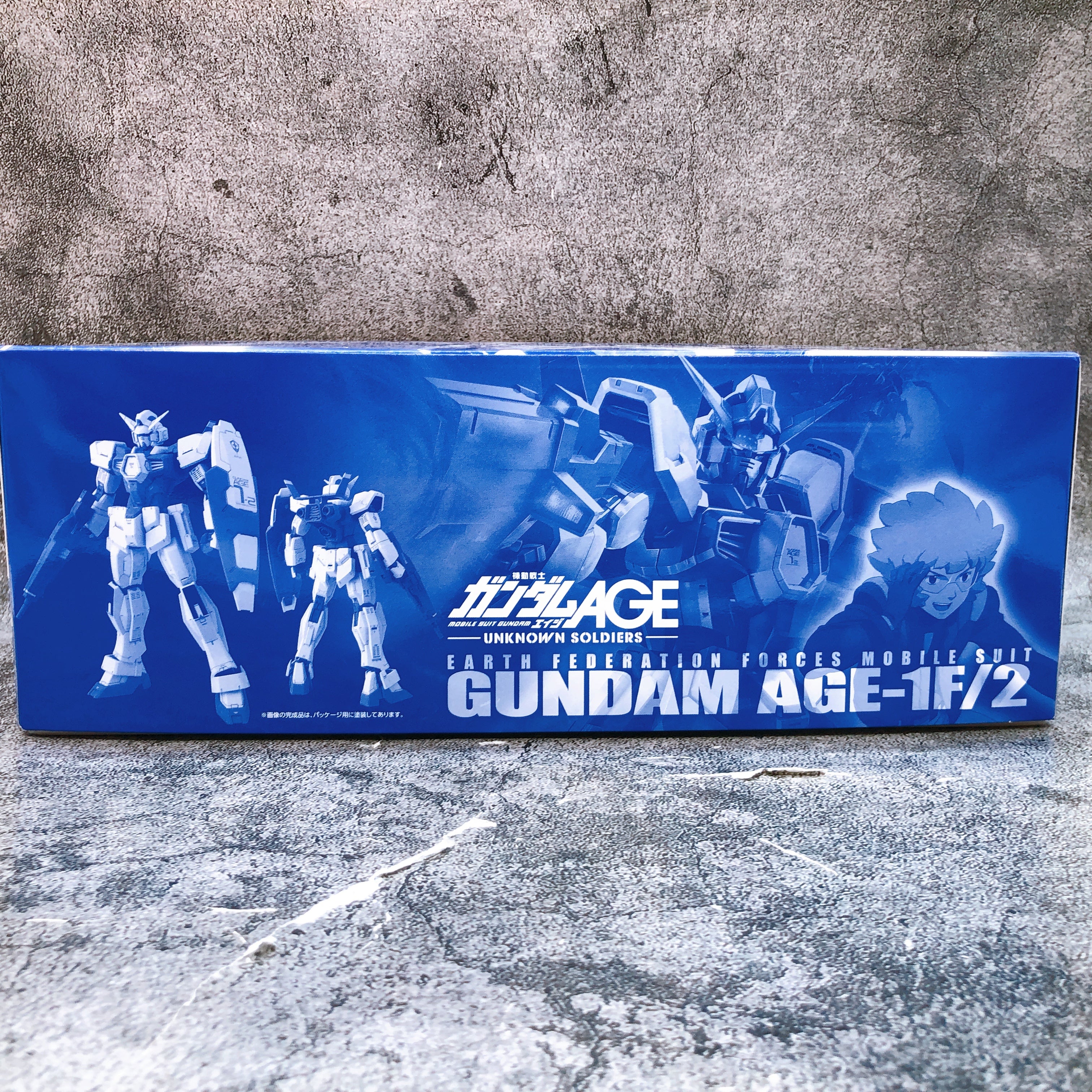 MG 1/100 Gundam AGE-1F/2 Unit 2 Gunpla Model Kit 15+ Premium Bandai NEW FASTSHIP