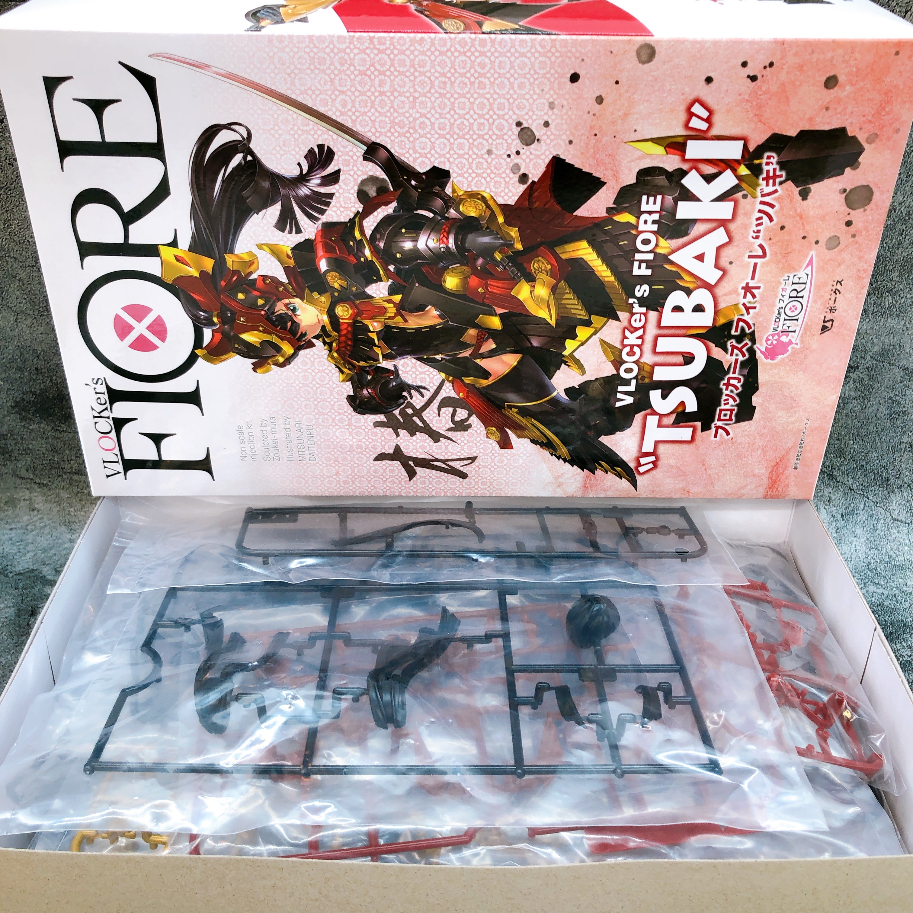 Volks Vlocker's Fiore Tsubaki Non Scale Plastic Model Kit 15+ Japan NEW FASTSHIP
