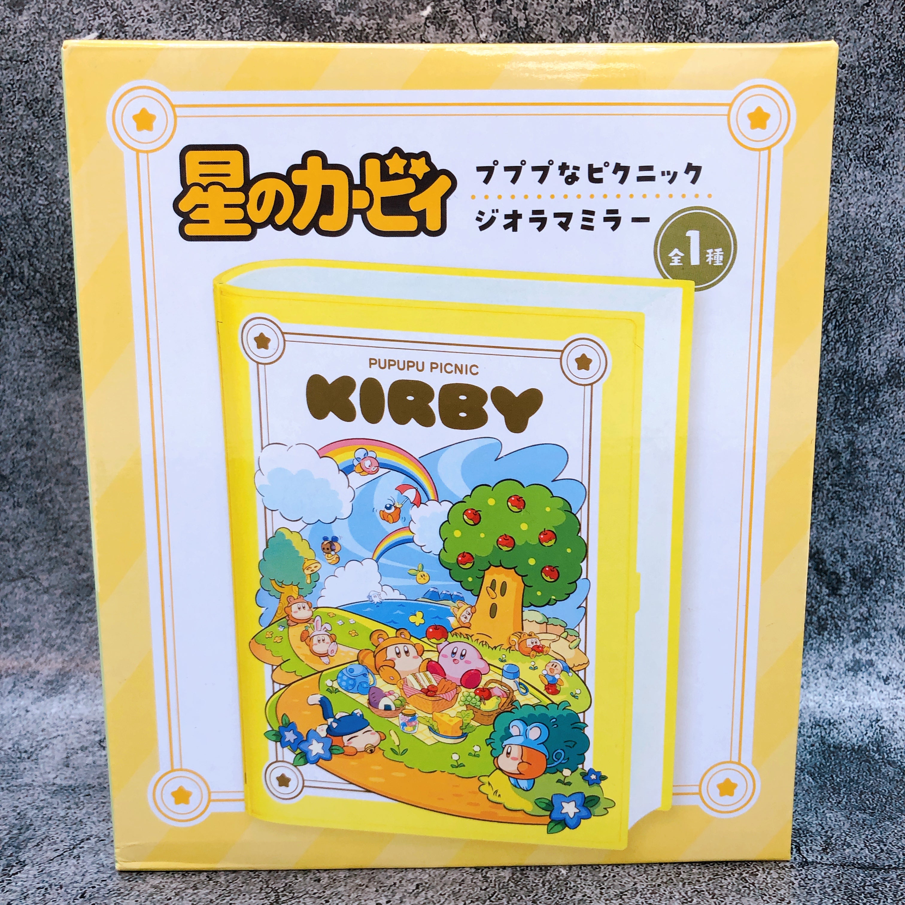 Kirby of the Stars Pupupu Picnic Diorama Mirror EIKOH Japan Sealed AUTHENTIC
