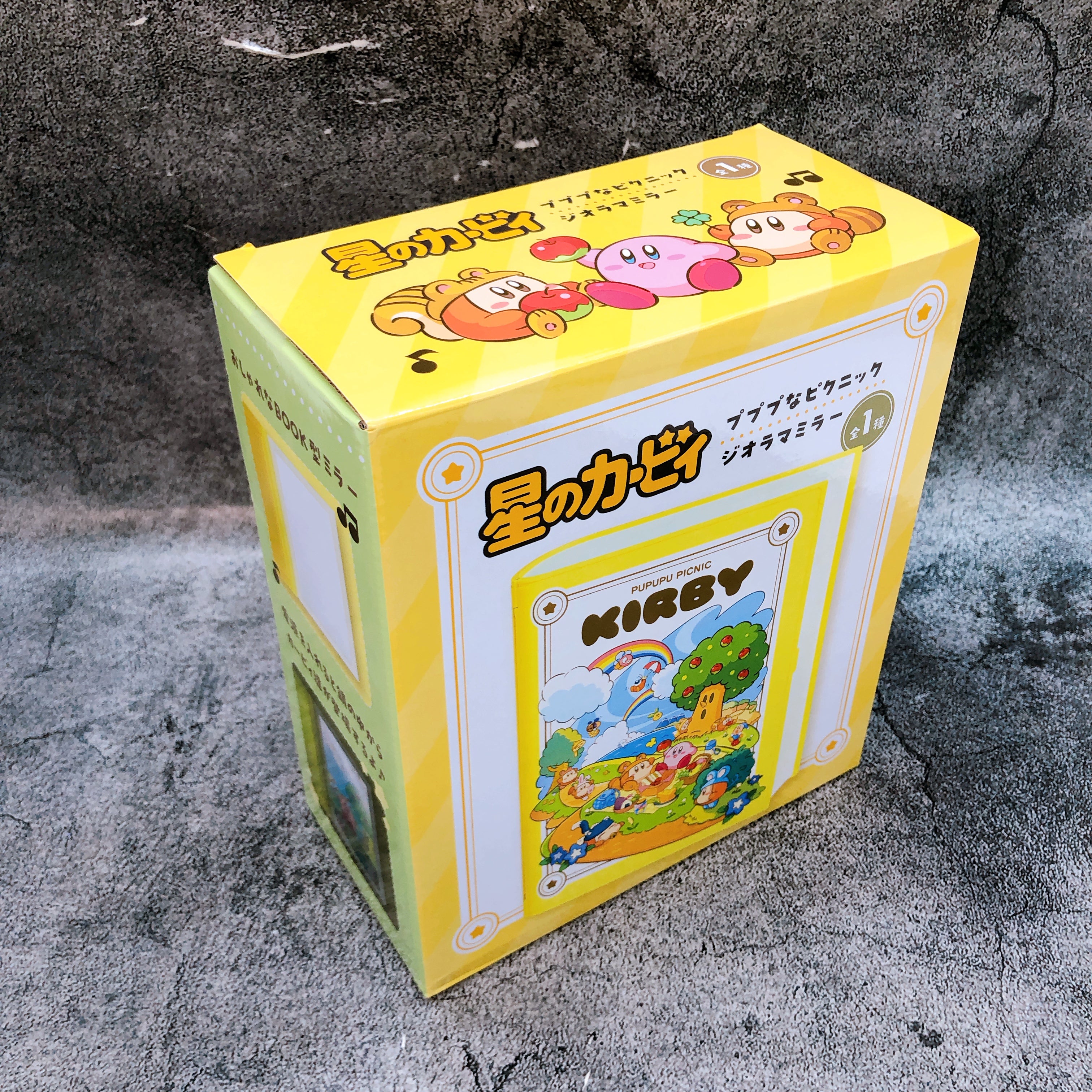 Kirby of the Stars Pupupu Picnic Diorama Mirror EIKOH Japan Sealed AUTHENTIC