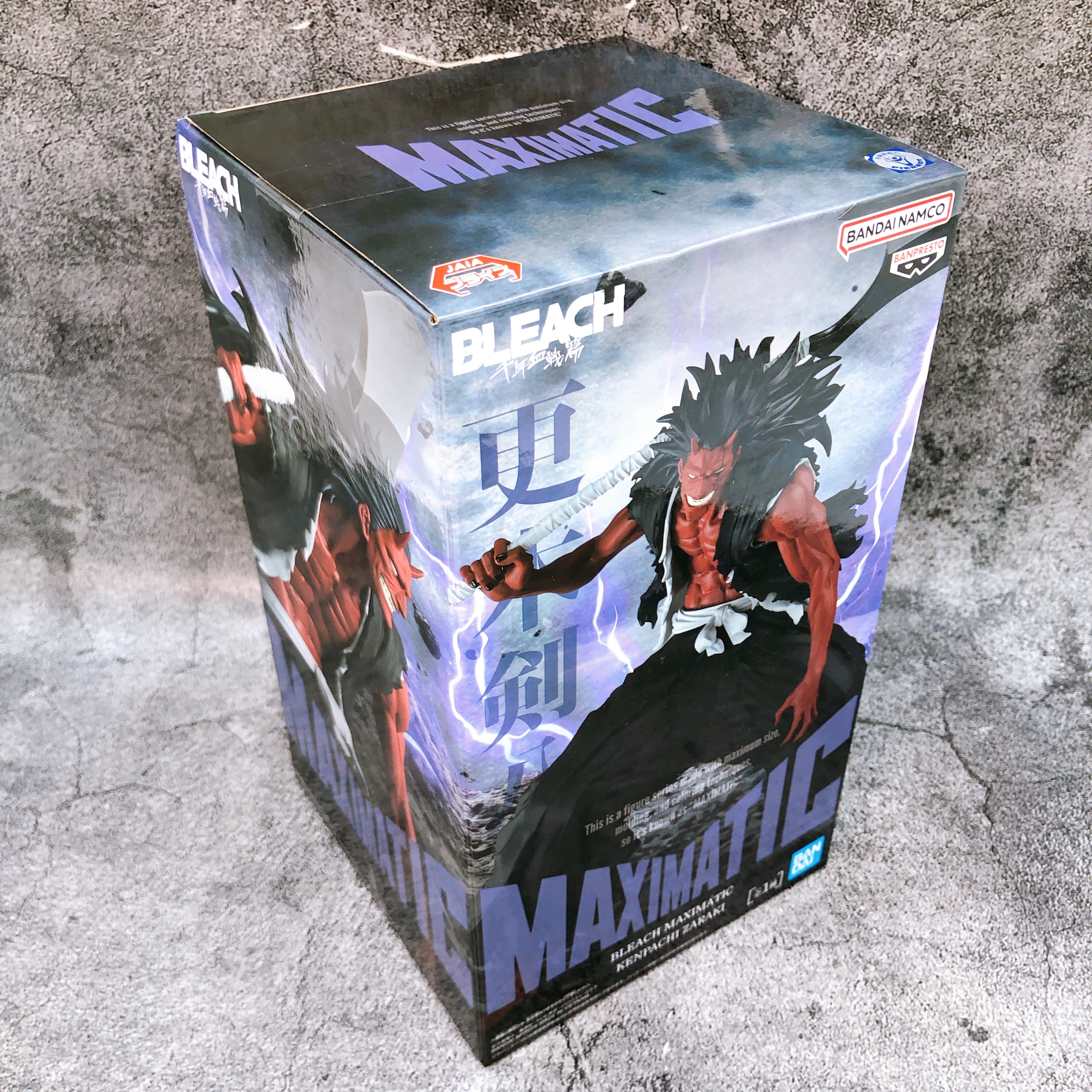 BLEACH Kenpachi Zaraki MAXIMATIC Figure BANPRESTO Japan AUTHENTIC FASTSHIP