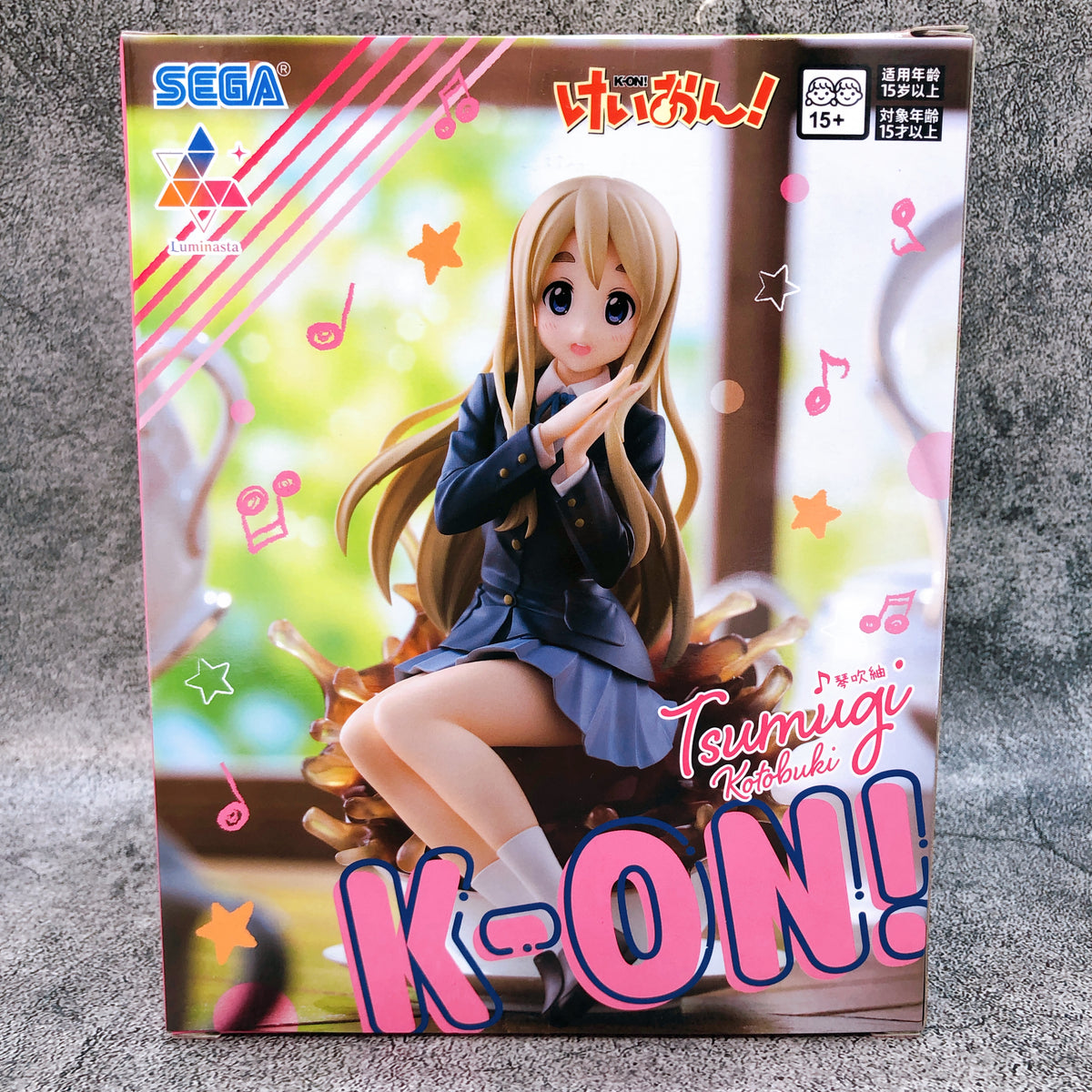 K-ON! Tsumugi Kotobuki Luminasta Figure SEGA Japan Sealed AUTHENTIC FASTSHIP