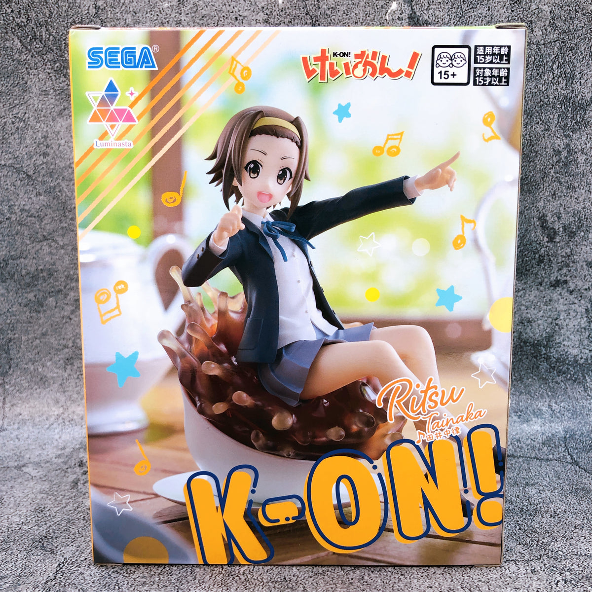 K-ON! Ritsu Tainaka Luminasta Figure SEGA Japan Sealed AUTHENTIC FASTSHIP 15+