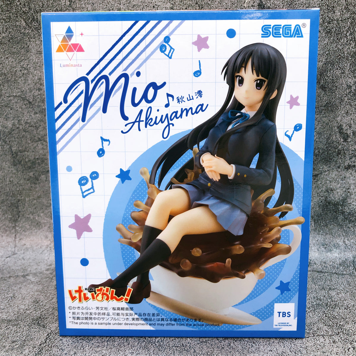 K-ON! Mio Akiyama Luminasta Figure SEGA Japan Sealed AUTHENTIC FASTSHIP 15+