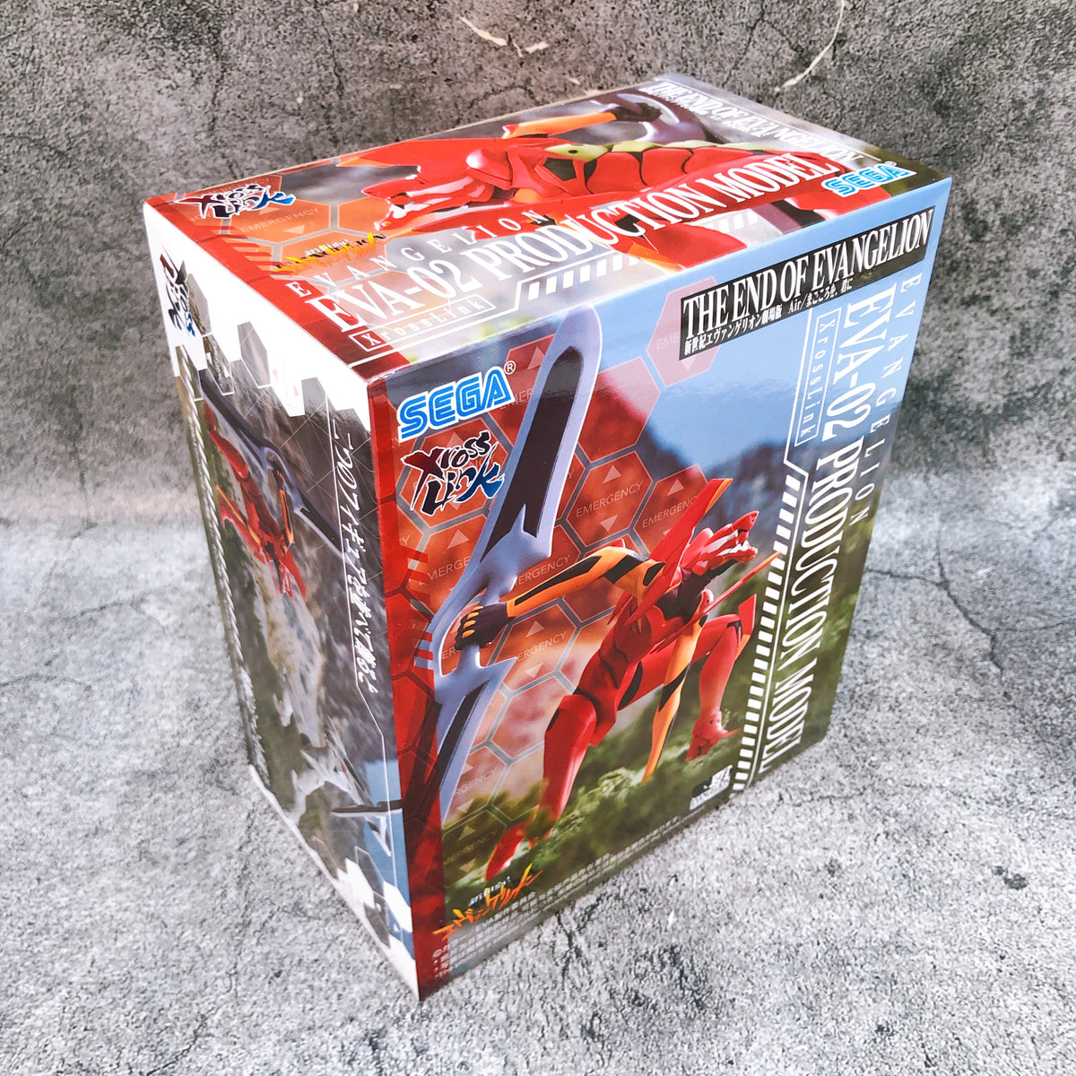 Neon Genesis Evangelion The Movie Evangelion Unit-02 Xross Link Figure SEGA
