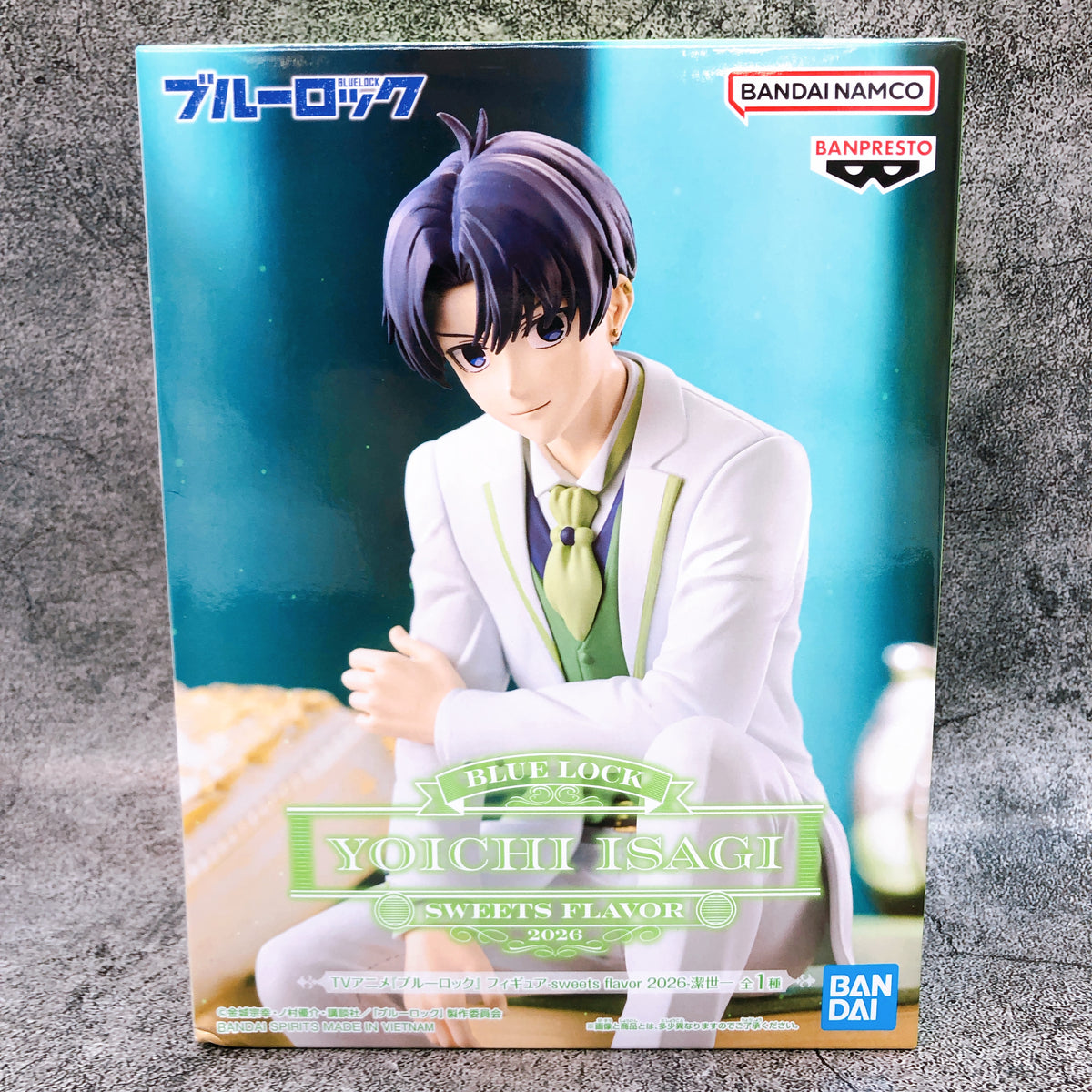 Blue Lock Yoichi Isagi Figure sweets flavor 2026 BANPRESTO Japan AUTHENTIC 15+