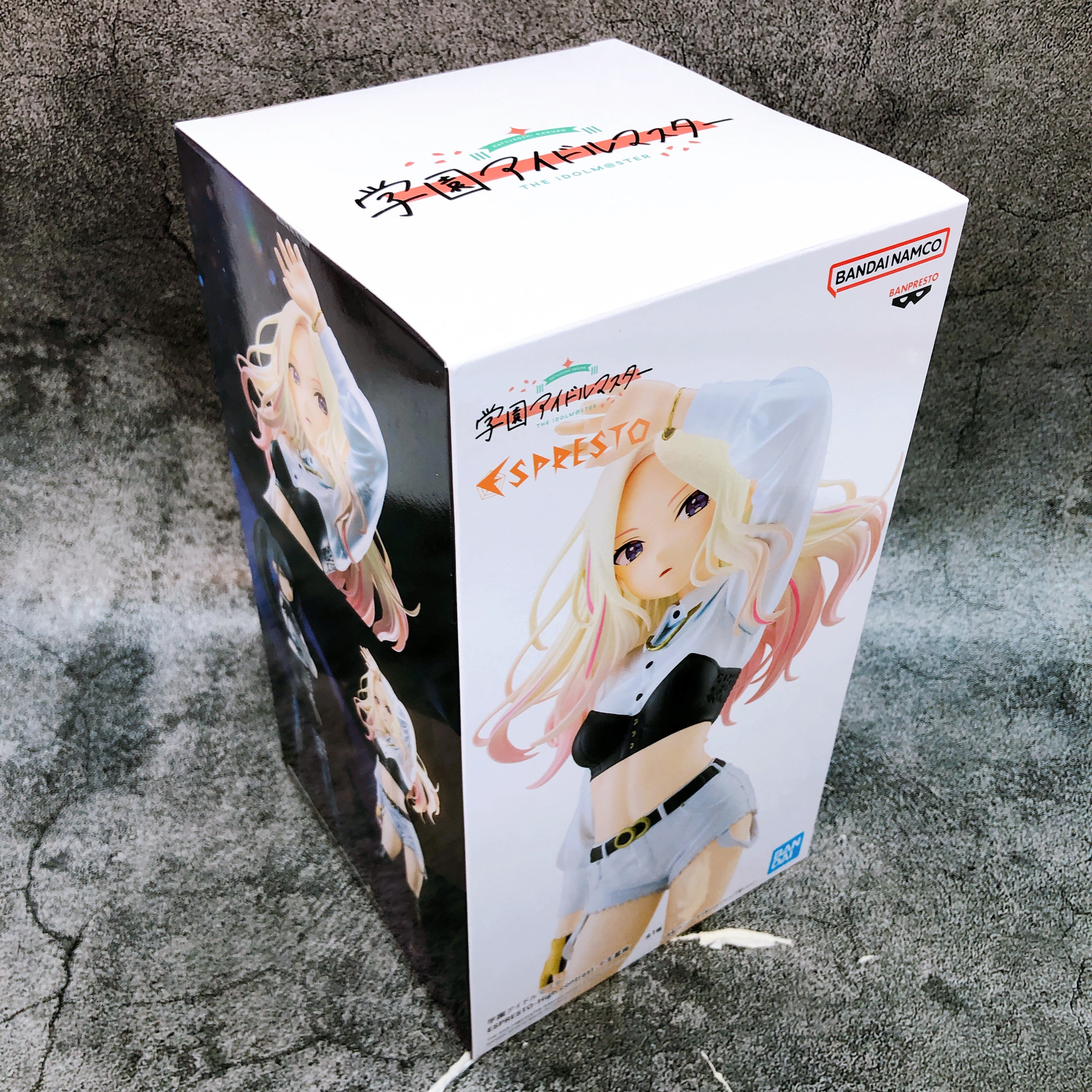 Gakuen iDOLM@STER Sena Juo ESPRESTO High contrast Figure BANPRESTO Japan 15+