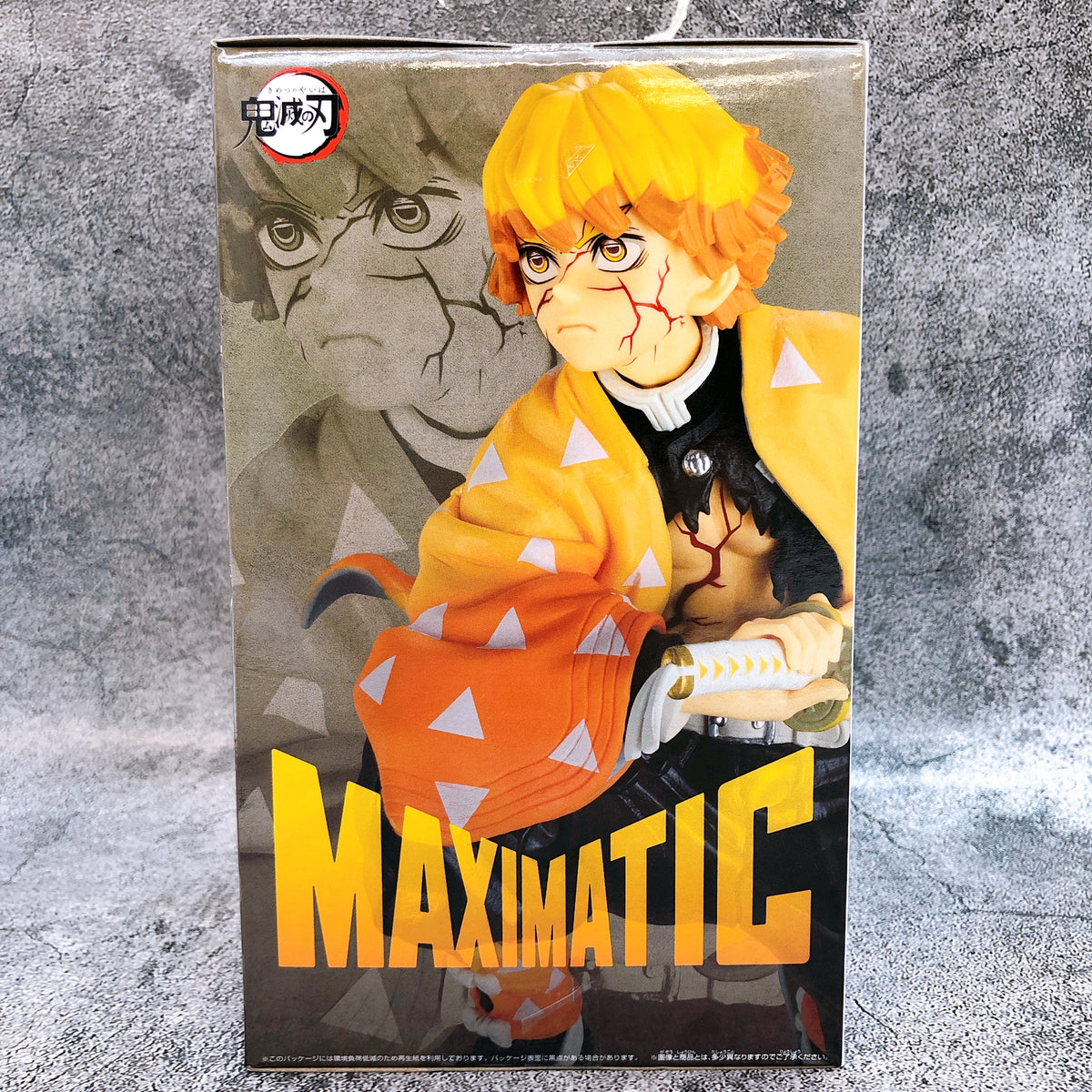 Demon Slayer Agatsuma Zenitsu MAXIMATIC Figure BANPRESTO Japan AUTHENTIC 15+