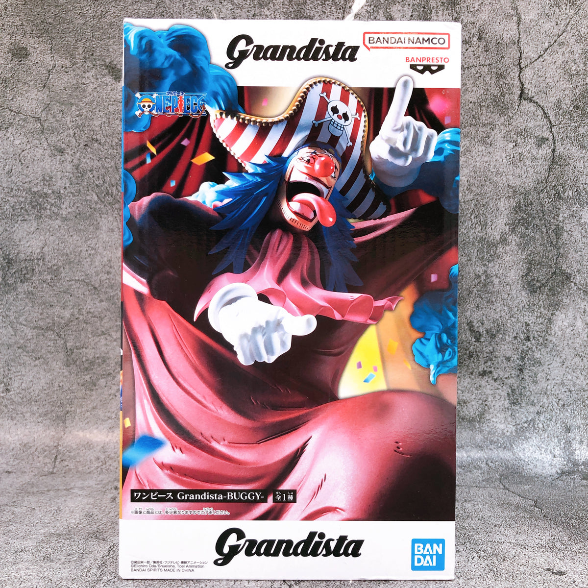 One Piece Buggy Grandista Figure BANPRESTO Japan Sealed AUTHENTIC FASTSHIP 15+