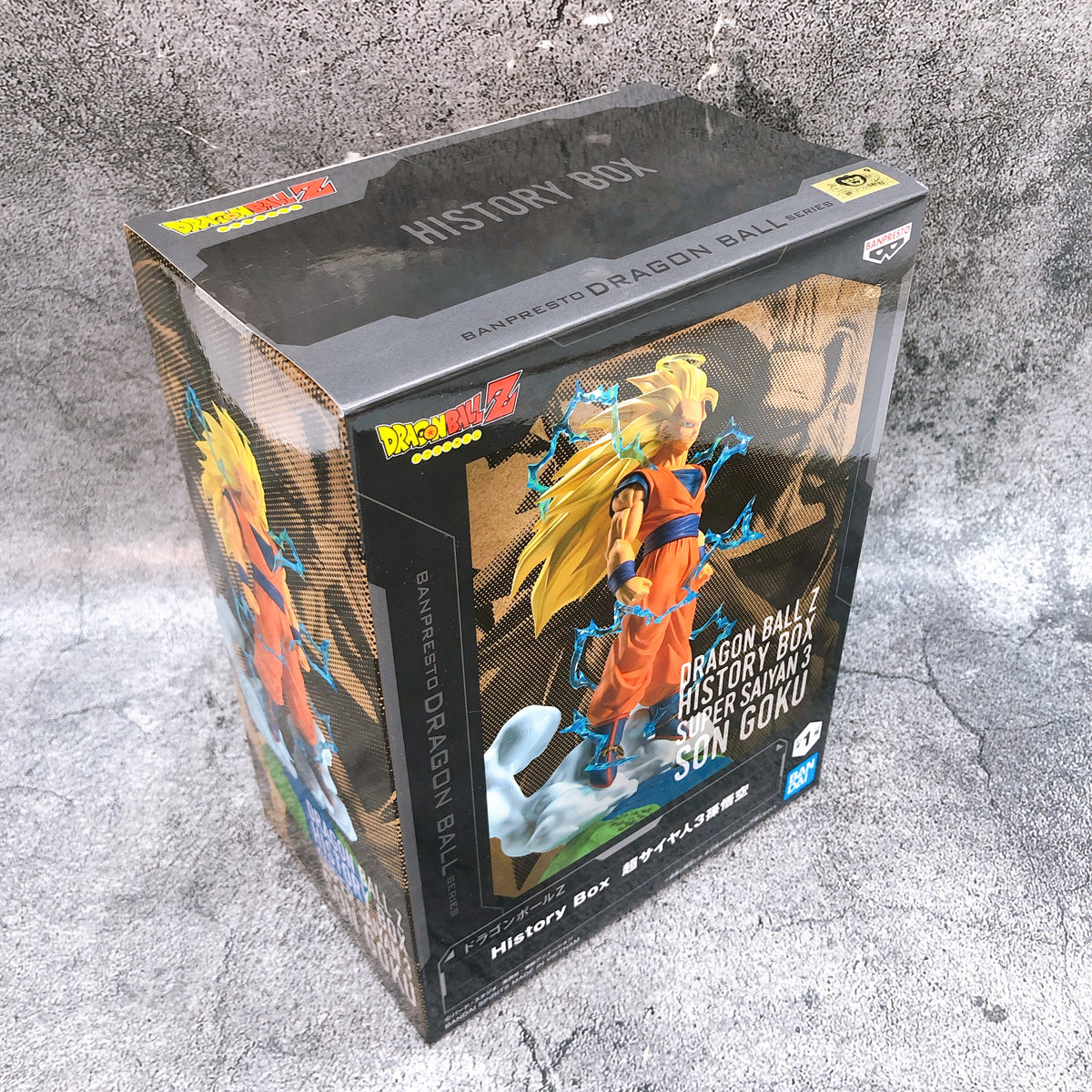 Dragon Ball Z Super Saiyan 3 Son Goku History Box Figure BANPRESTO Japan 15+