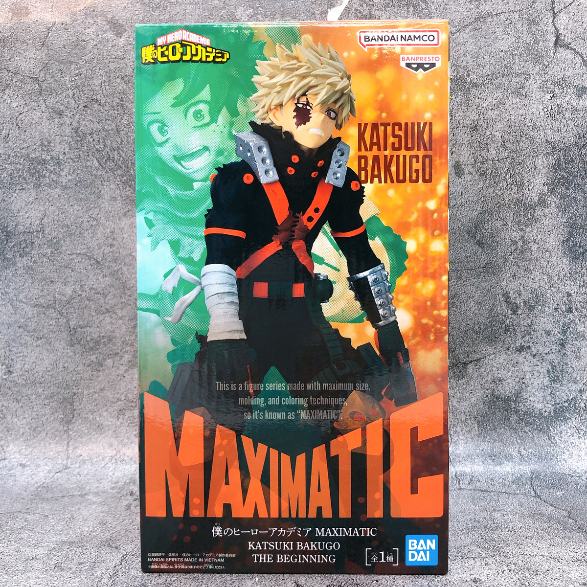 My Hero Academia Katsuki Bakugo THE BEGINNING MAXIMATIC Figure BANPRESTO 15+