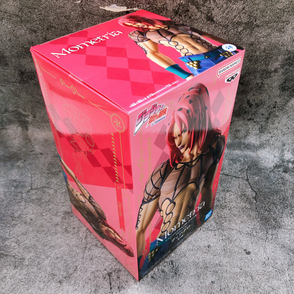 JoJo's Bizarre Adventure Golden Wind Diavolo Mometria Figure BANPRESTO Japan