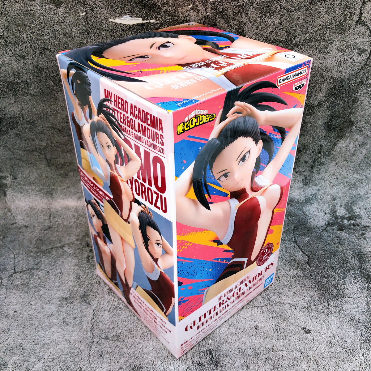 My Hero Academia Momo Yaoyorozu Hero Suit B GLITTER & GLAMOURS Figure BANPRESTO