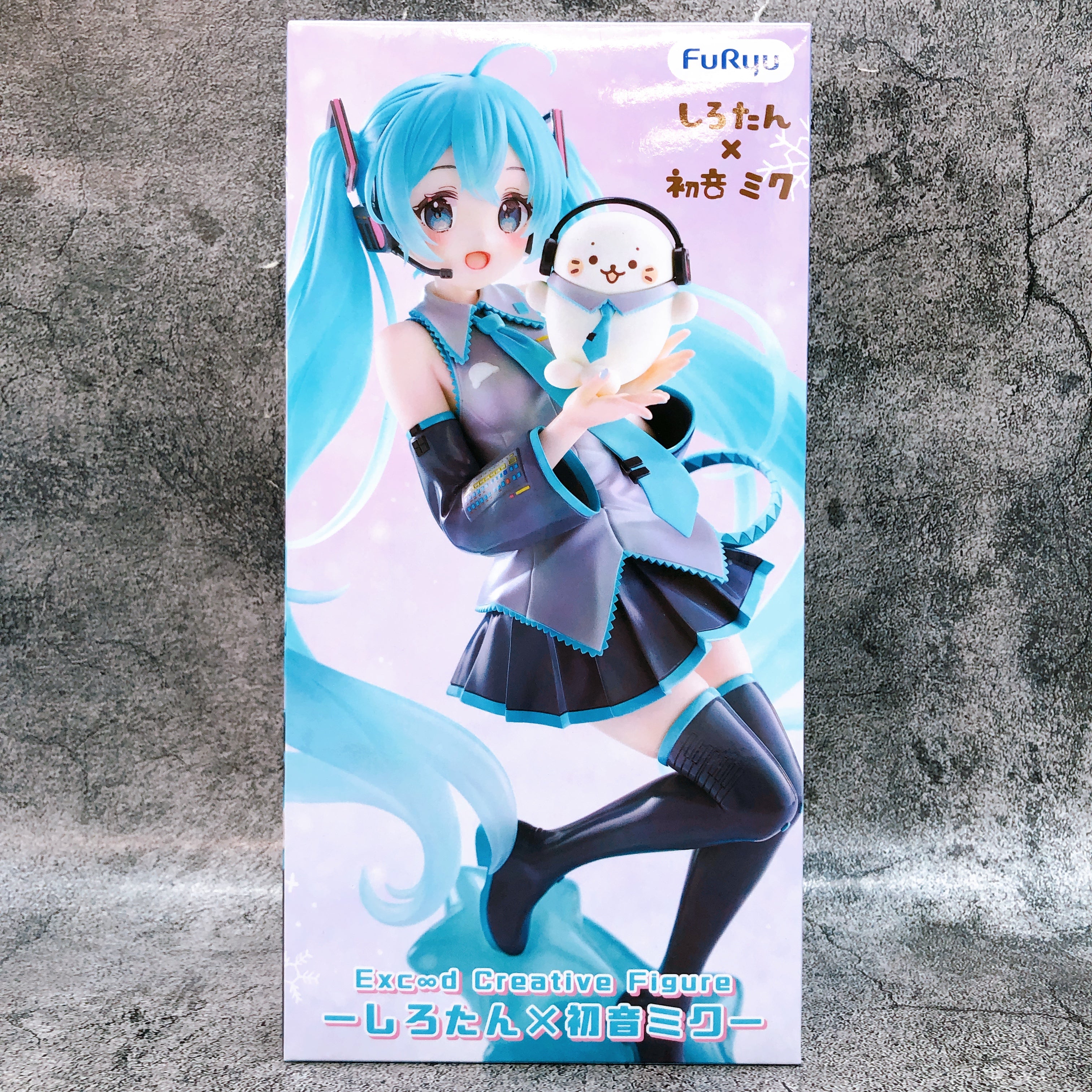 Hatsune Miku Sirotan X Hatsune Miku Exc∞d Creative Figure FuRyu Japan FASTSHIP
