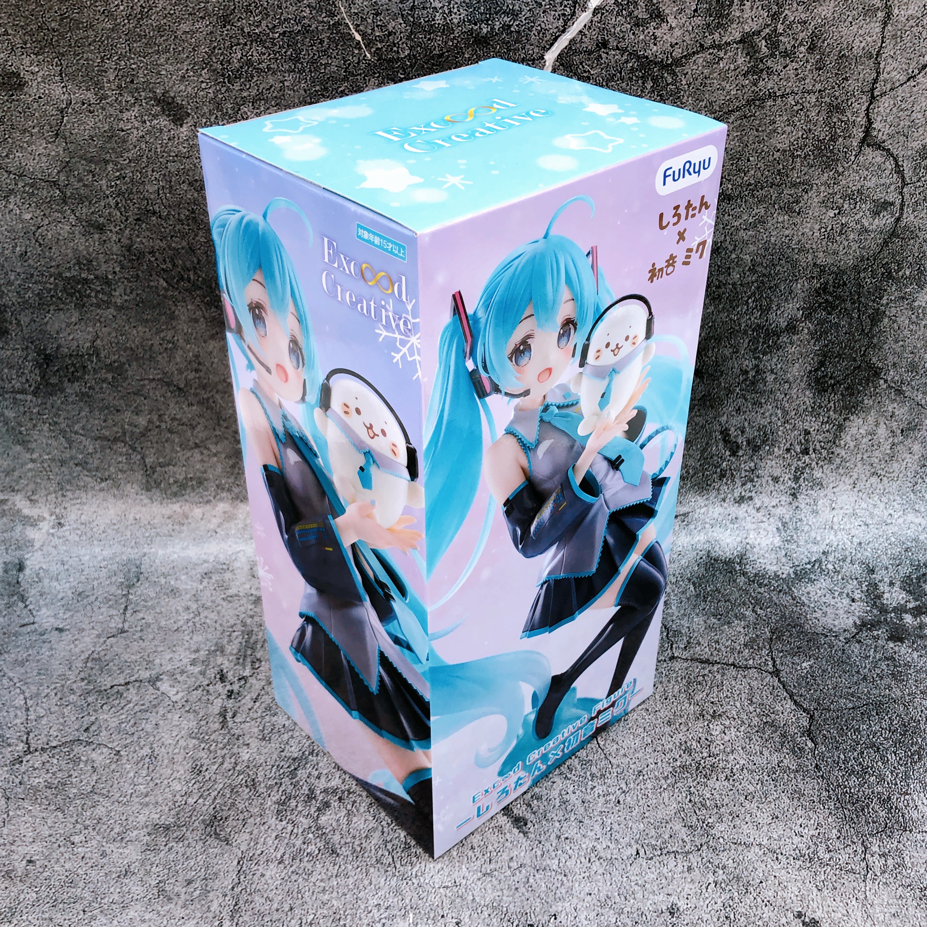 Hatsune Miku Sirotan X Hatsune Miku Exc∞d Creative Figure FuRyu Japan FASTSHIP