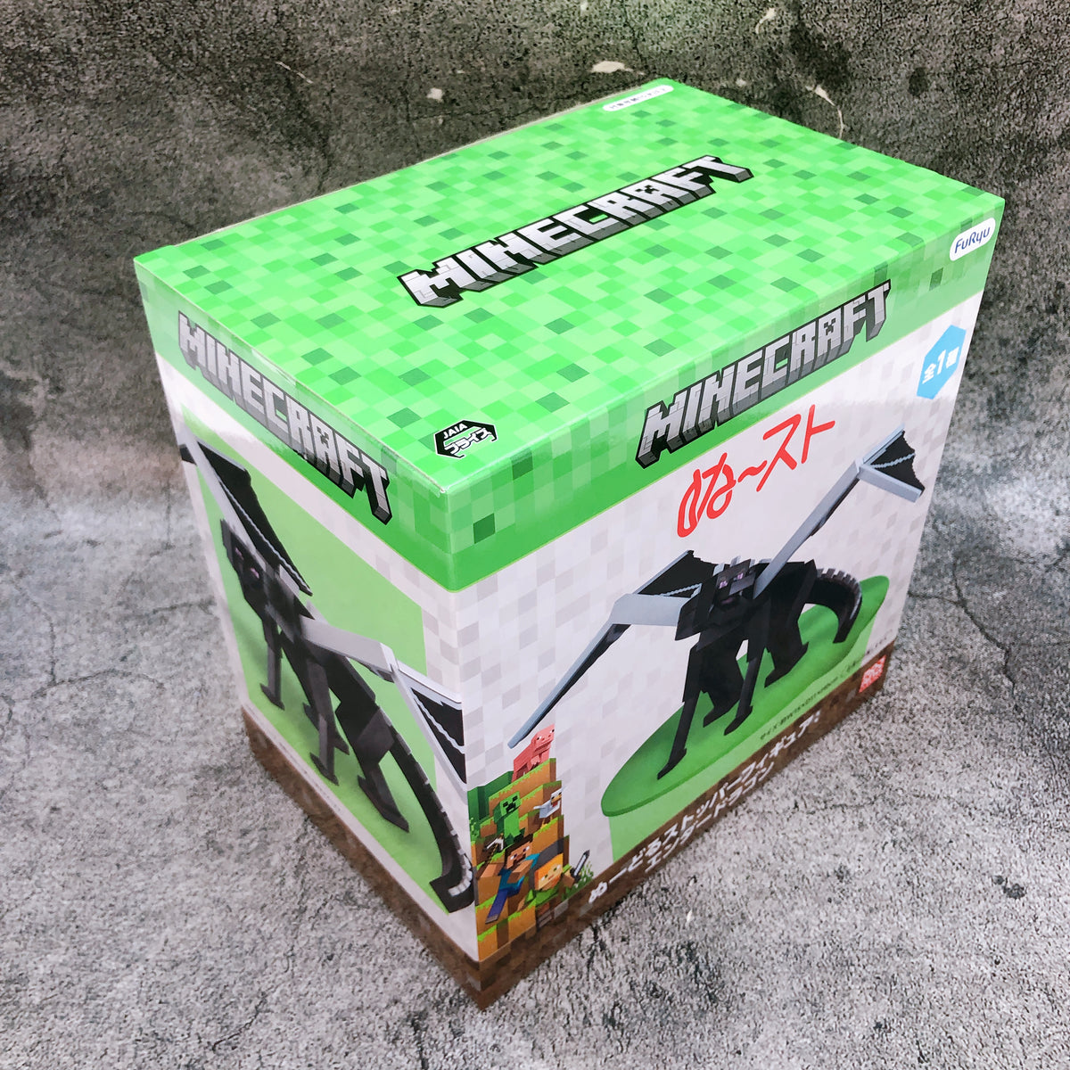 Minecraft Ender Dragon Noodle Stopper Figure FuRyu Japan AUTHENTIC FASTSHIP