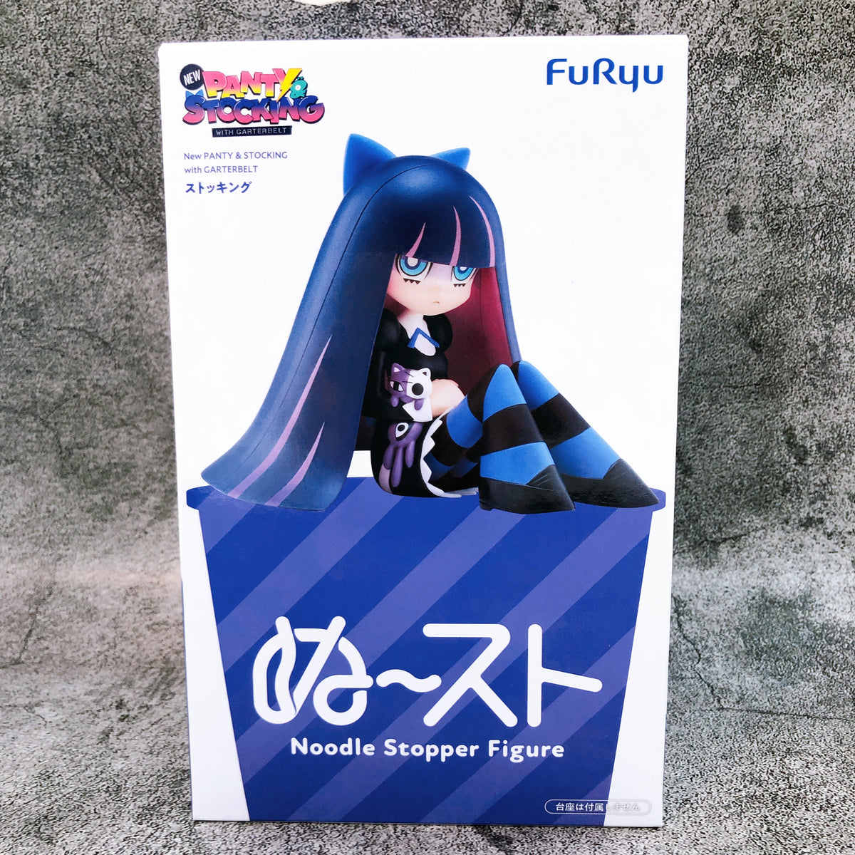 New PANTY ＆ STOCKING with GARTERBELT Stocking Noodle Stopper Figure FuRyu Japan
