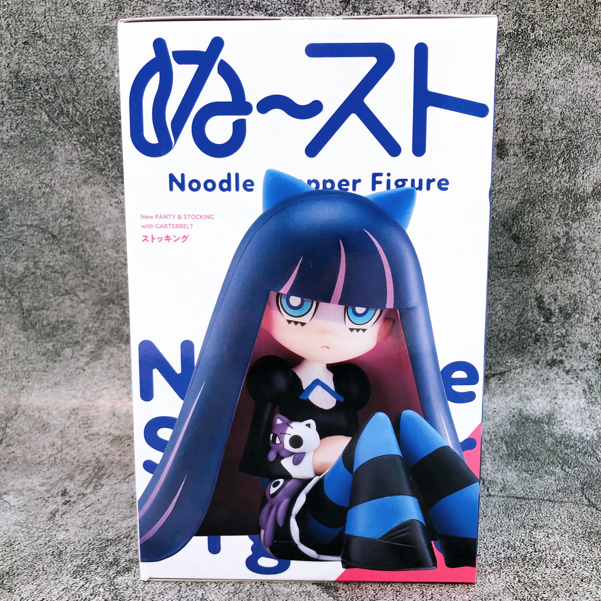 New PANTY ＆ STOCKING with GARTERBELT Stocking Noodle Stopper Figure FuRyu Japan
