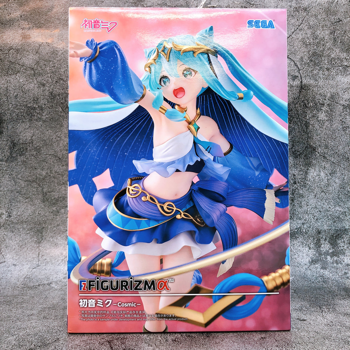 Hatsune Miku Cosmic Figure FIGURIZMα SEGA Japan Sealed AUTHENTIC FASTSHIP 15+