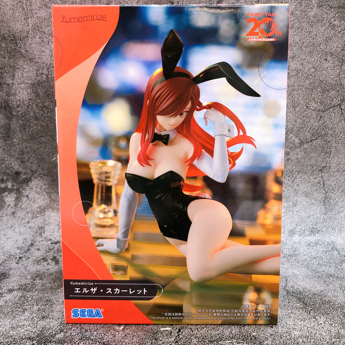 FAIRYTAIL Erza Scarlet Yumemirize SEGA Figure Japan Sealed AUTHENTIC FASTSHIP