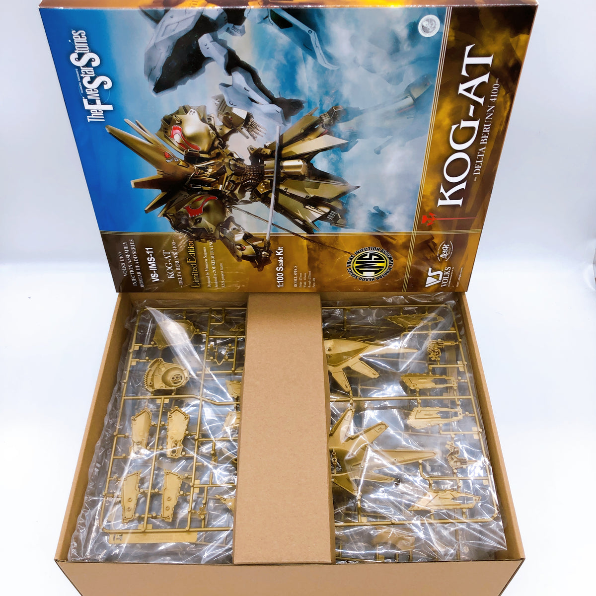 VOLKS IMS KOG-AT Delta Berunn 4100 Limited Edition 1/100 Kit 15+ VOLKS Japan NEW