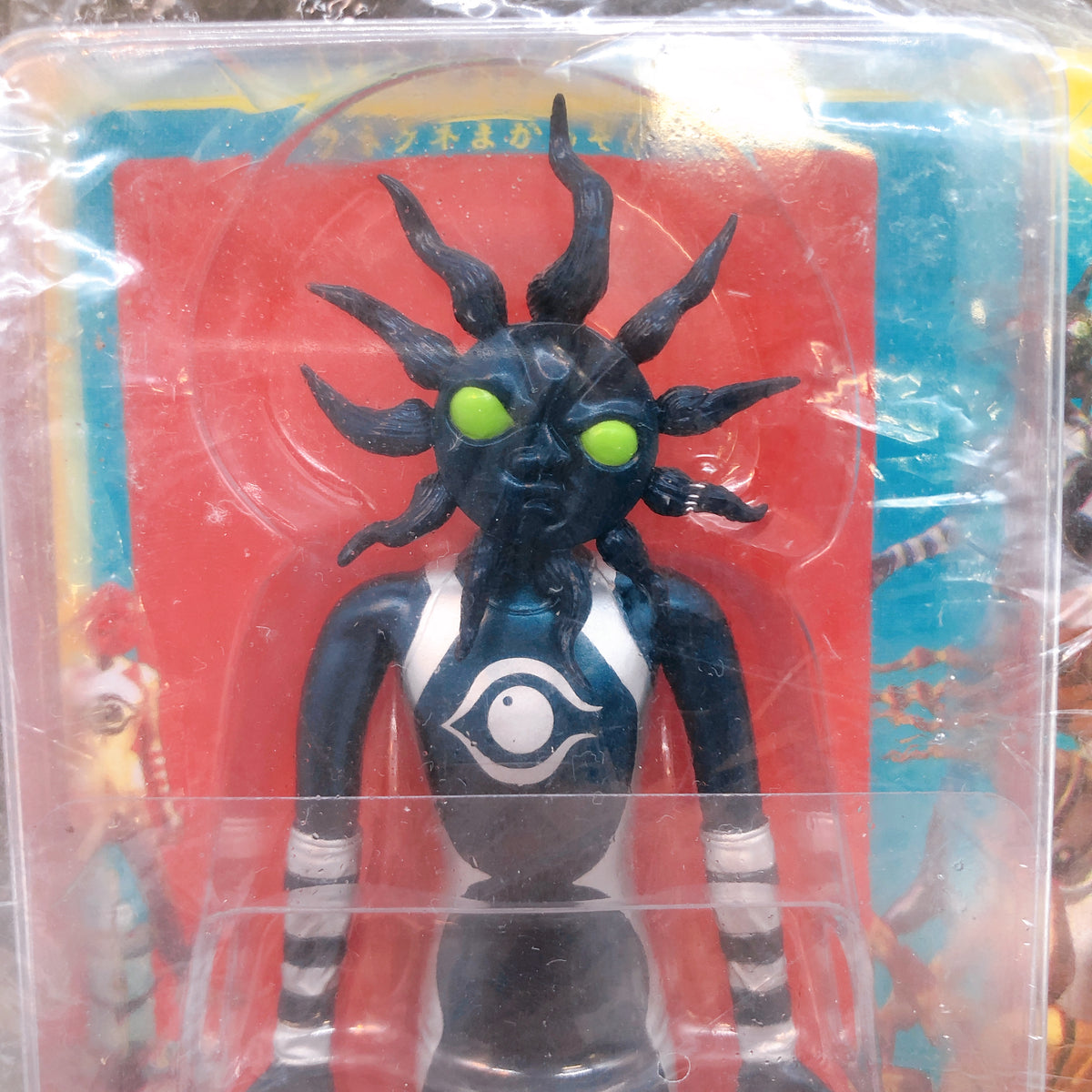 Taroman Expo Explosion Black Taroman Bendable Action Figure Kaiyodo Japan 15+