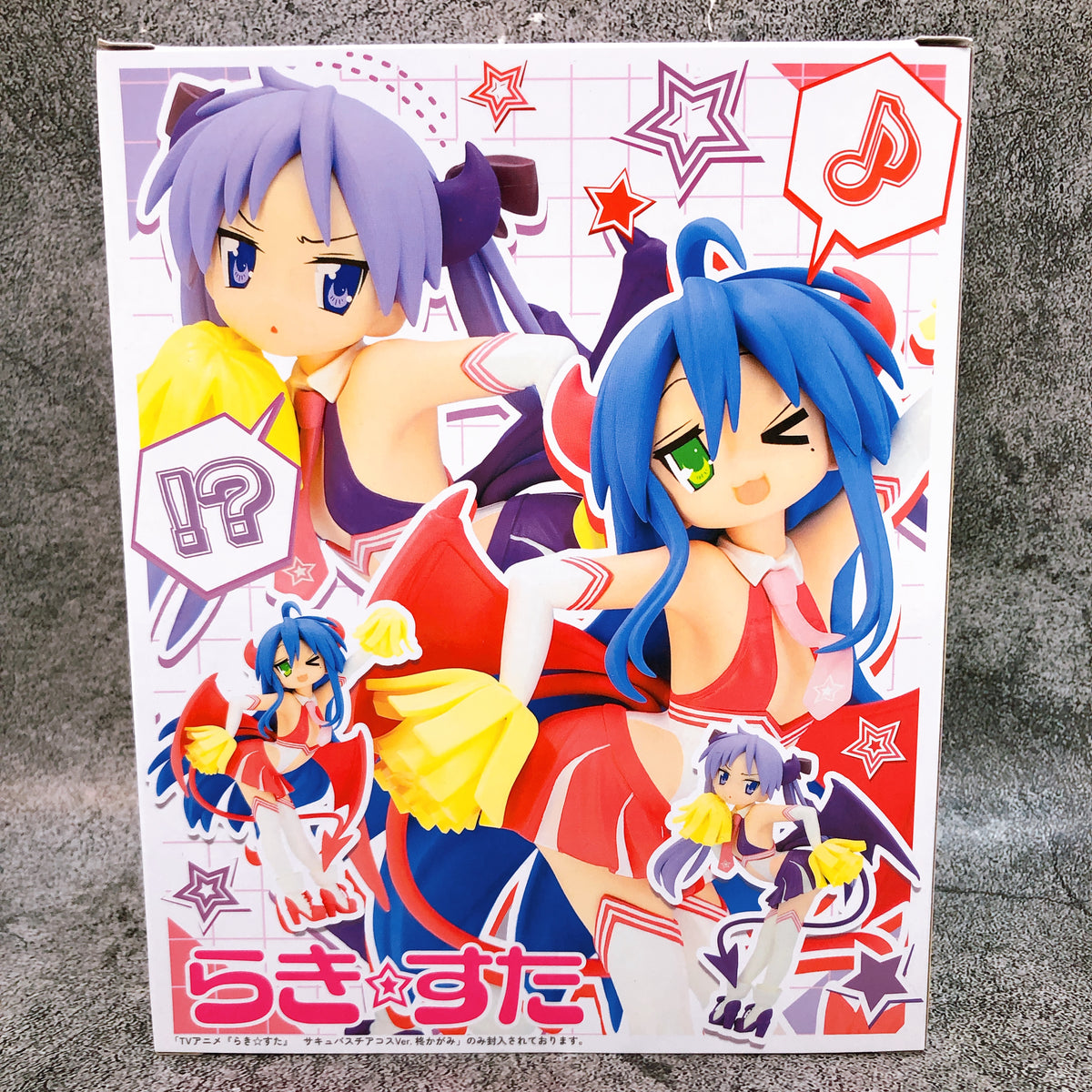Lucky ☆ Star Kagami Hiiragi Succubus Cheerleader Ver. Figure Konami Japan 15+