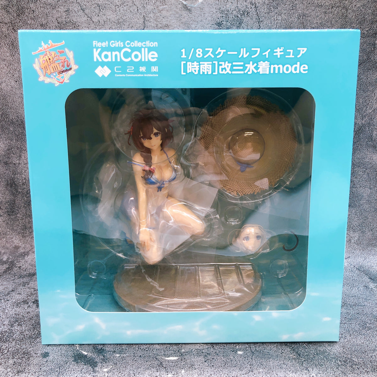 KanColle Shigure Kai-San Swimsuit Mode 1/8 Lawson Limited Figure 15+ Japan NEW