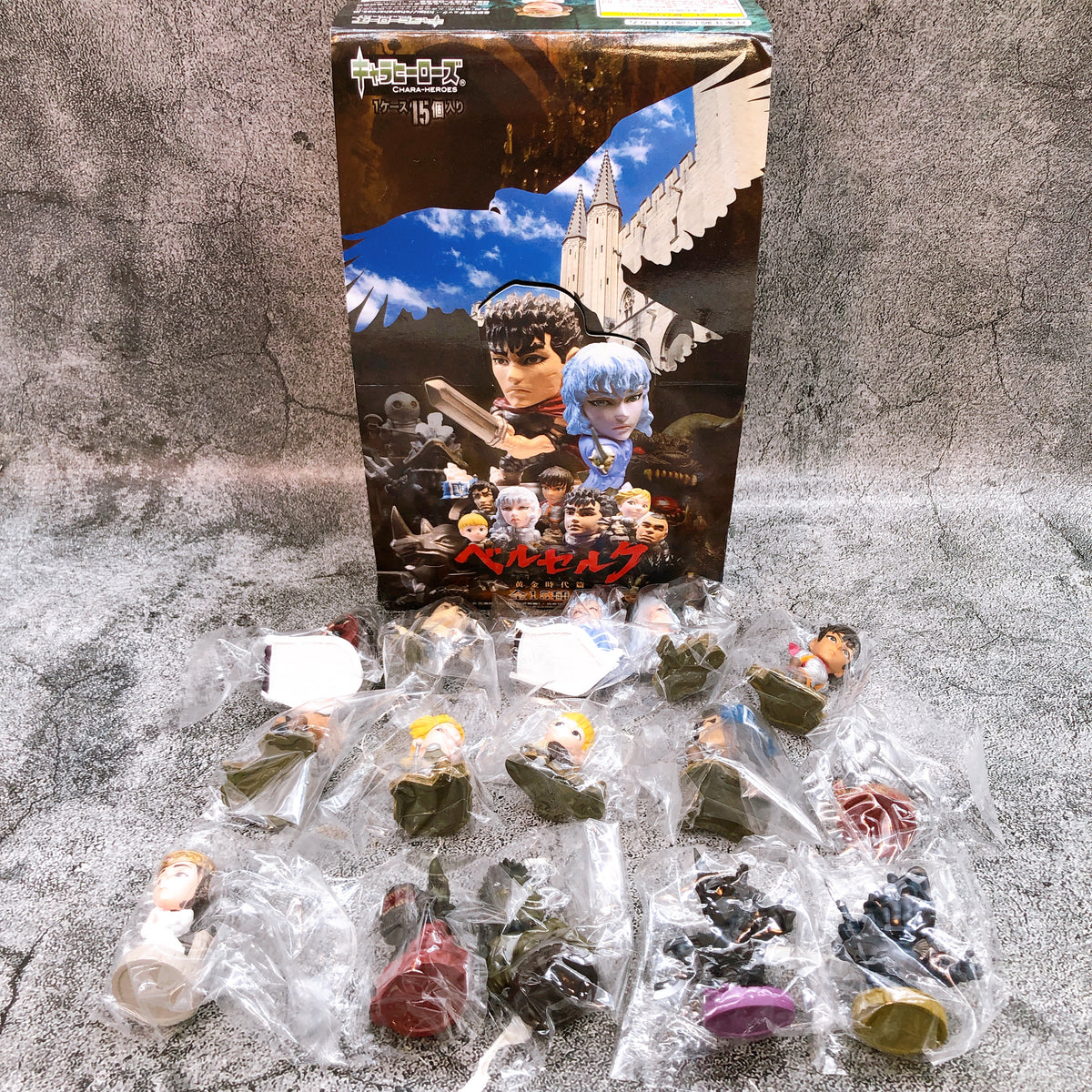 Berserk Chara Heroes Golden Age Edition Figure 15pcs Tokimeki.com Japan 15+