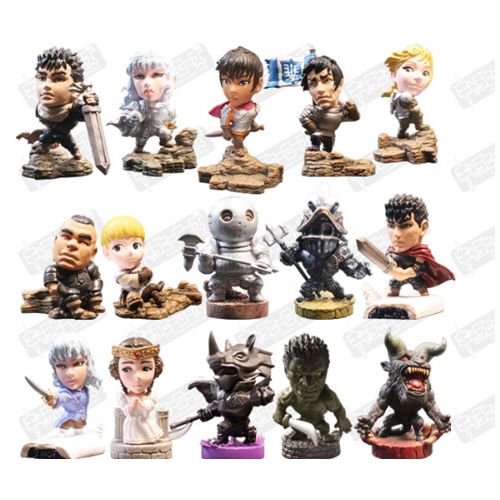 Berserk Chara Heroes Golden Age Edition Figure 15pcs Tokimeki.com Japan 15+