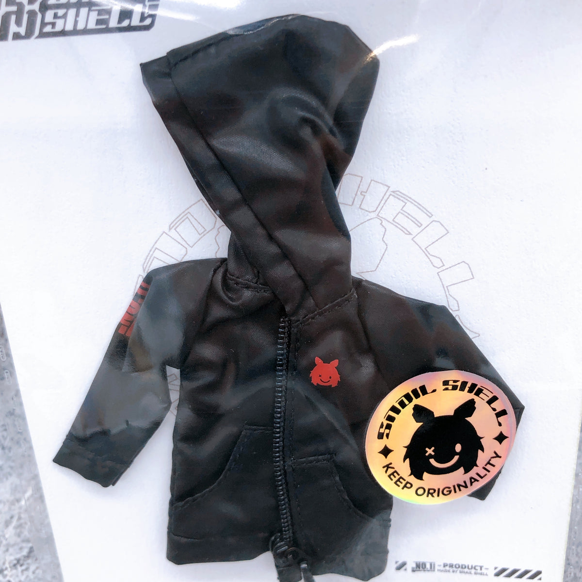 G.N.Project Sune-chan Hoodie Matte black Ver. 1/12 Option Costume Snail Shell