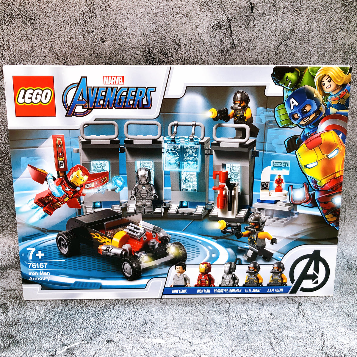 MARVEL Avengers Iron Man armoury Figure LEGO 76167 Japan AUTHENTIC FASTSHIP
