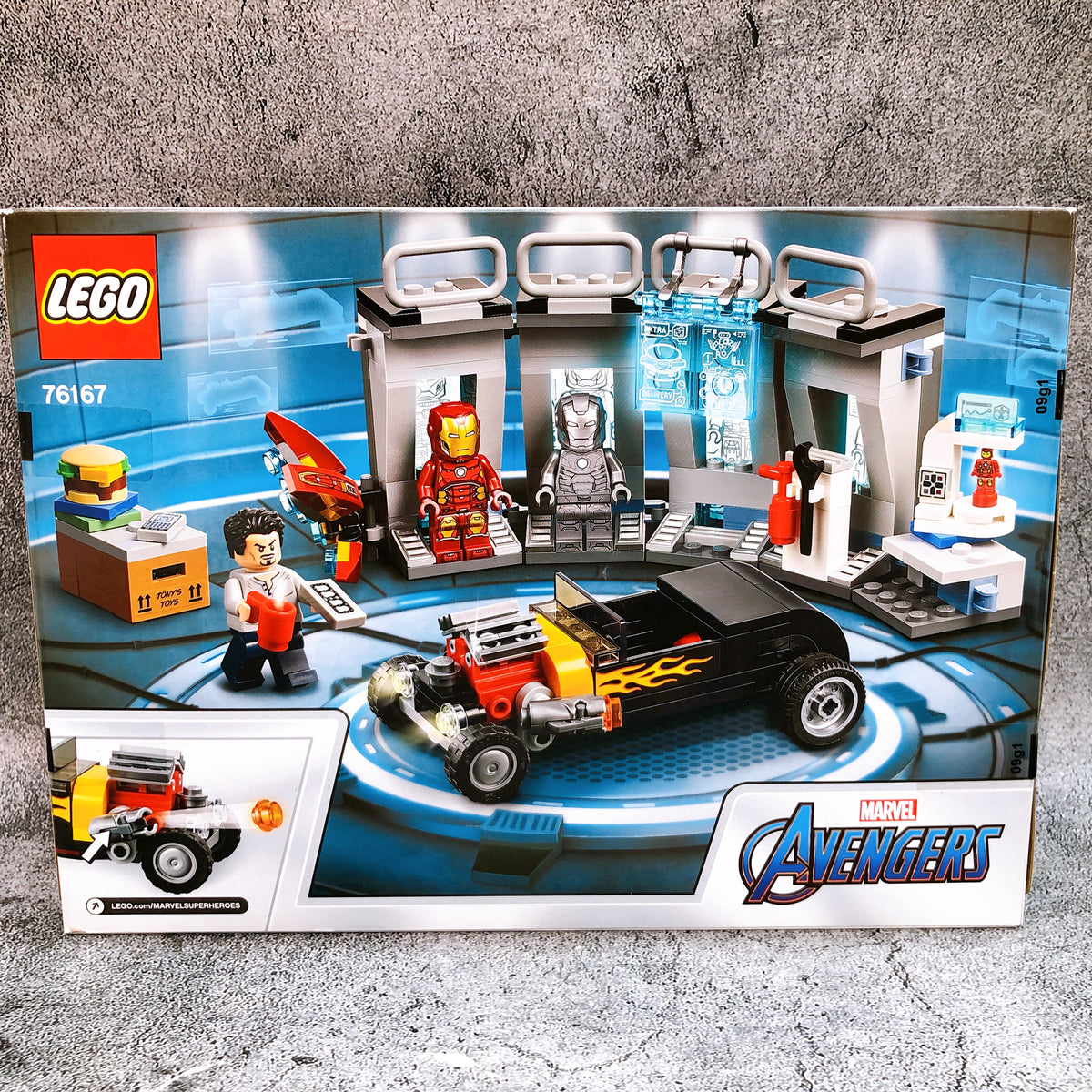 MARVEL Avengers Iron Man armoury Figure LEGO 76167 Japan AUTHENTIC FASTSHIP