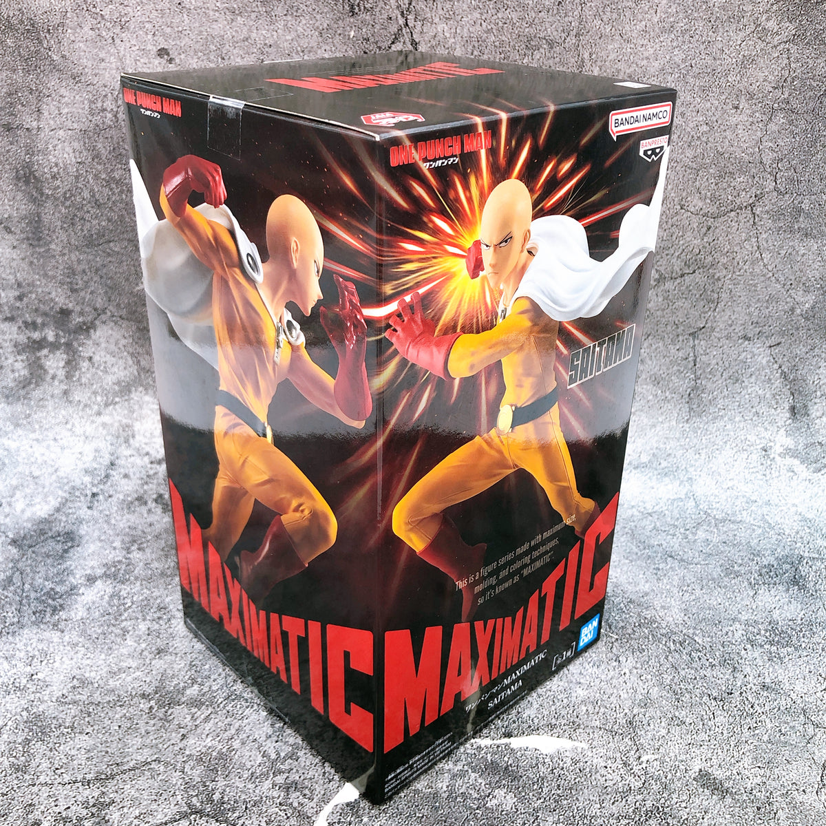 One Punch Man Saitama Figure MAXIMATIC BANPRESTO Japan NEW FASTSHIP GENUINE 15+